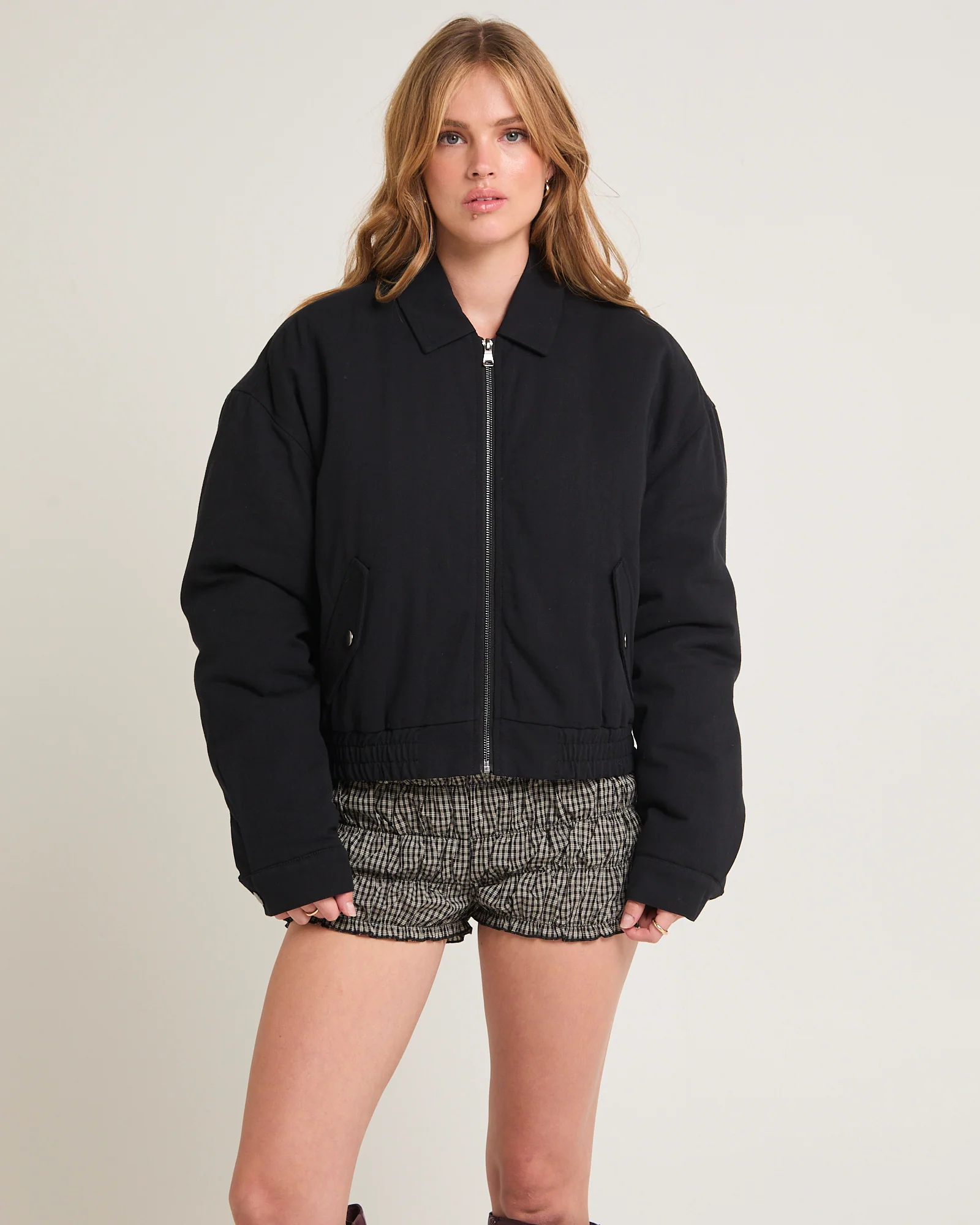 Bekky Cotton Bomber Jacket - Image 2