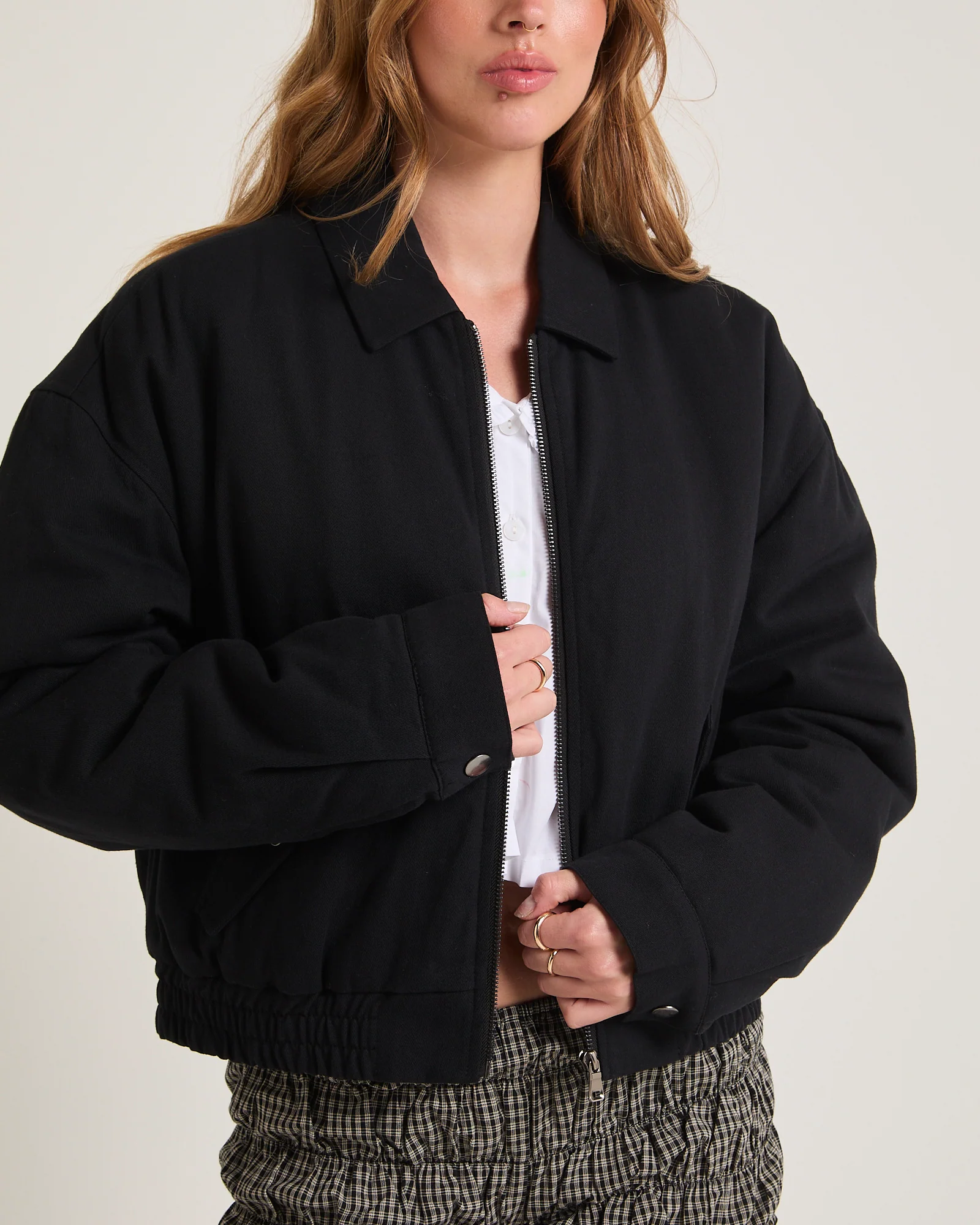 Bekky Cotton Bomber Jacket - Image 6