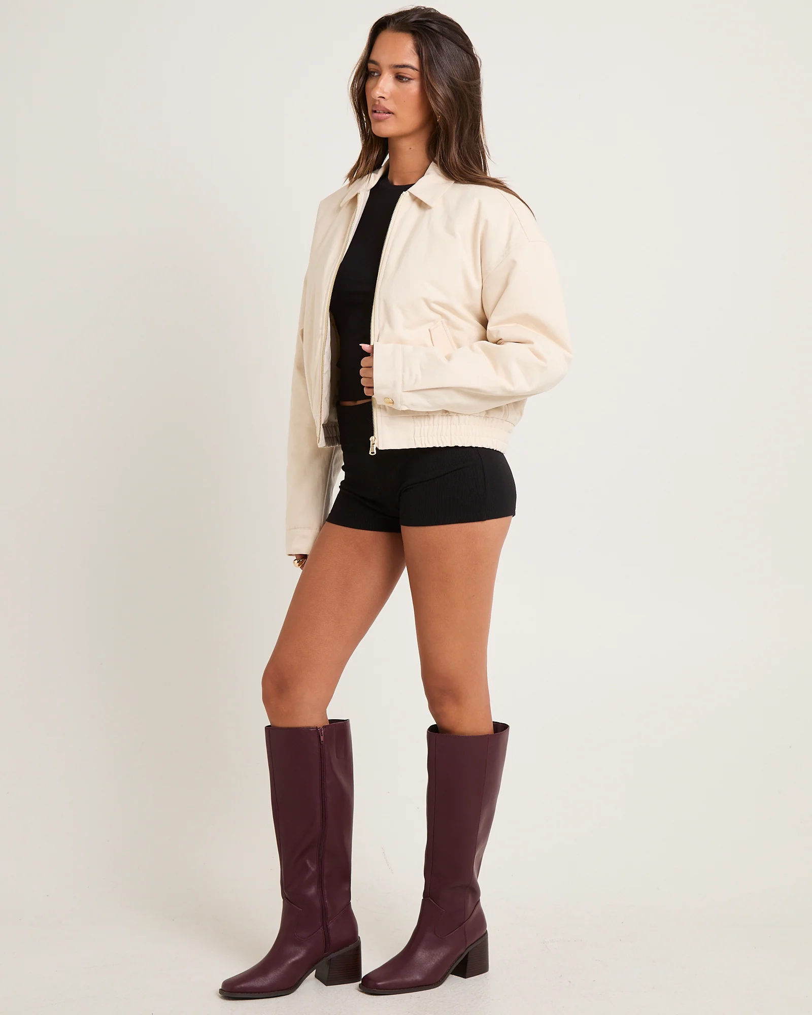 Bekky Cotton Bomber Jacket - Image 4
