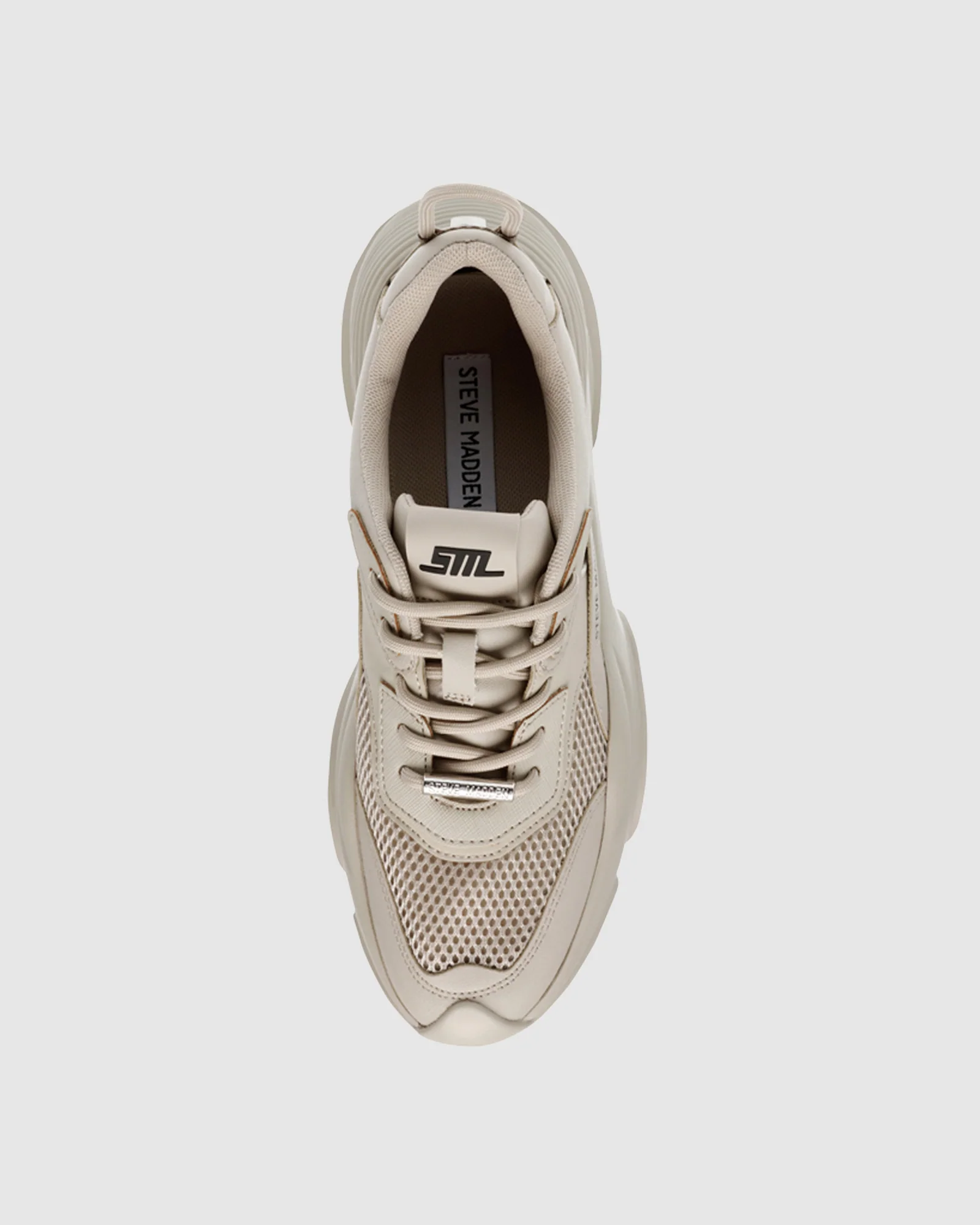 Belissimo Greige Sneakers Grey - Image 6