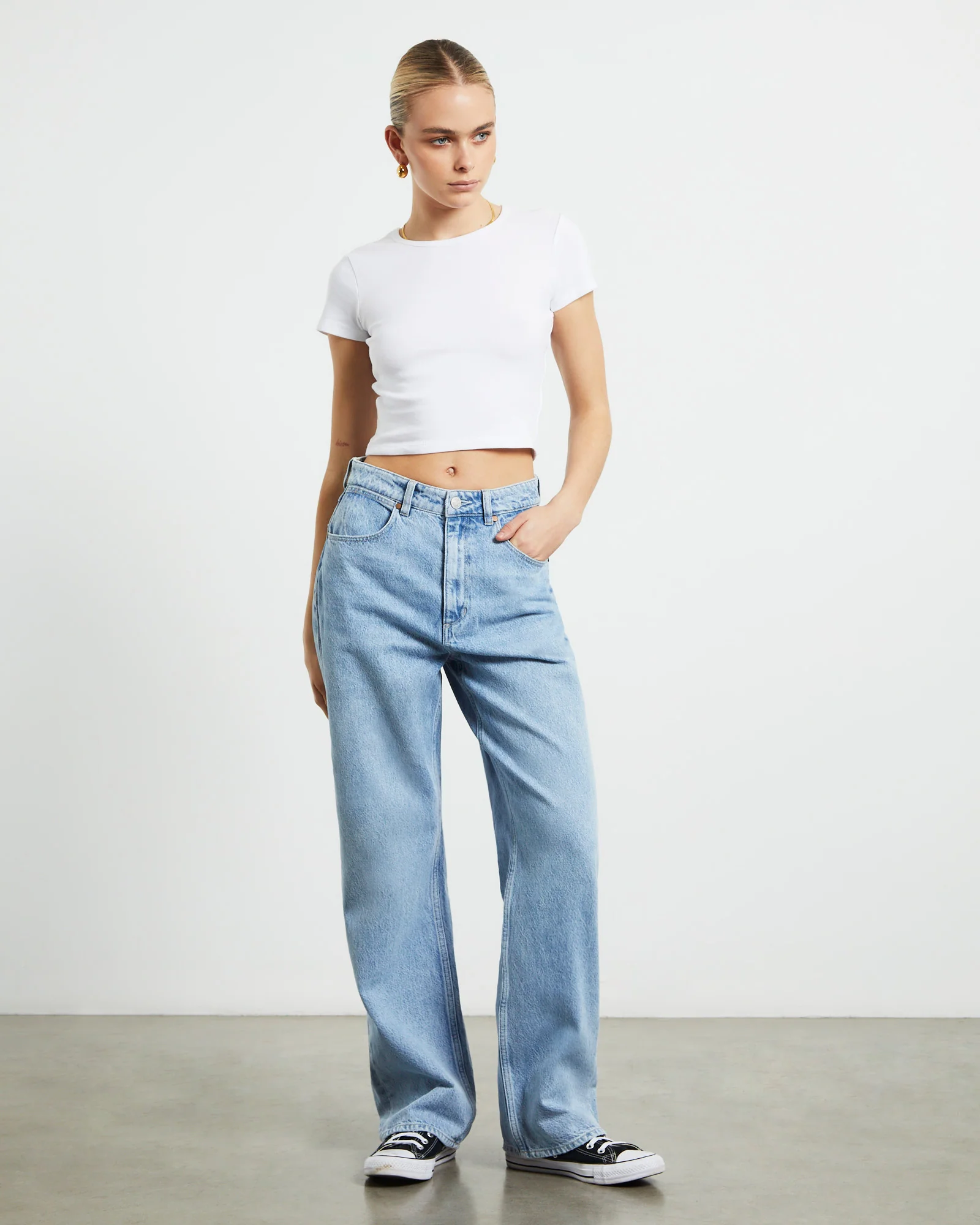 Bella Baggy Denim Jeans Roadie - Image 3