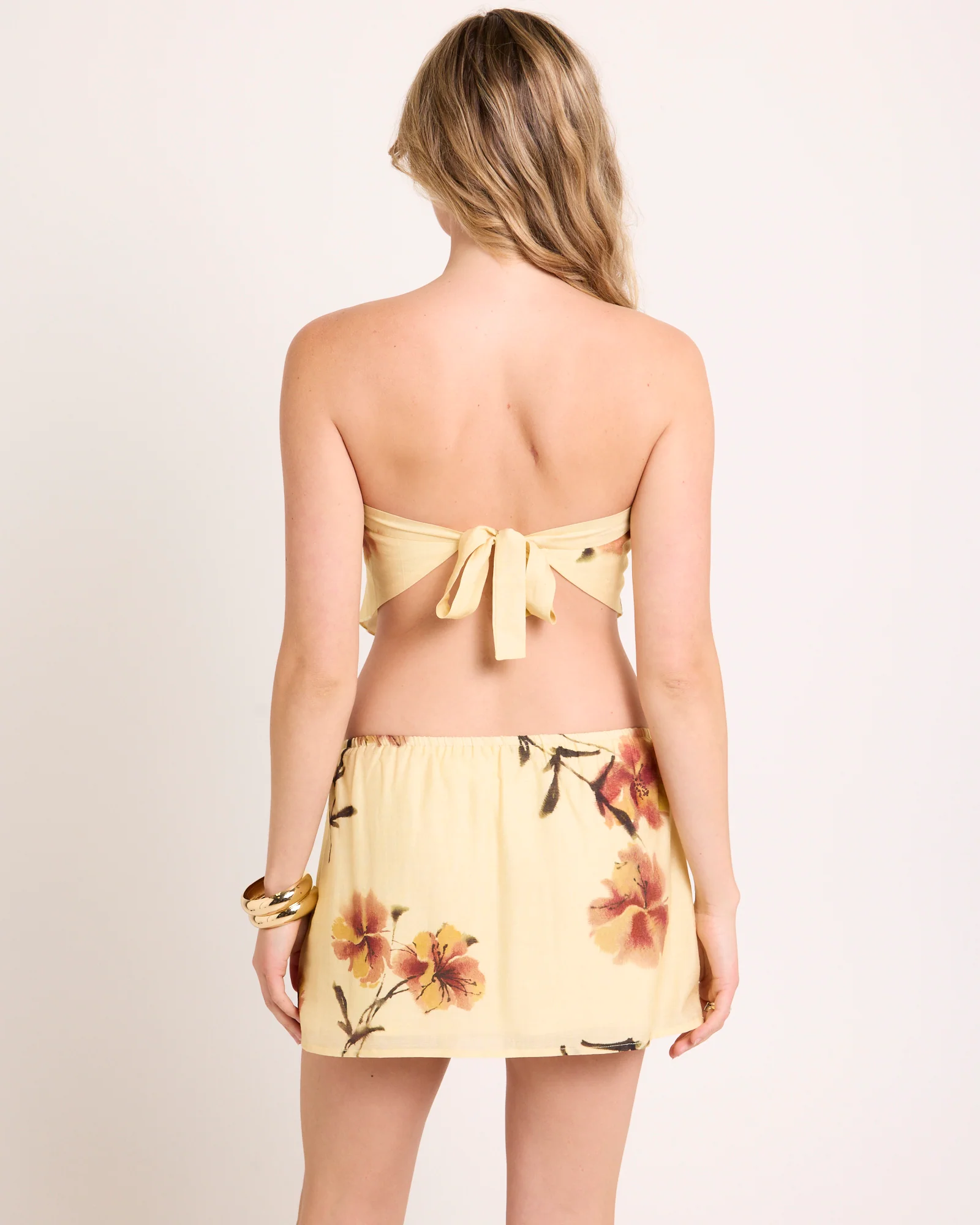 Bella Floral Scarf Top - Image 2
