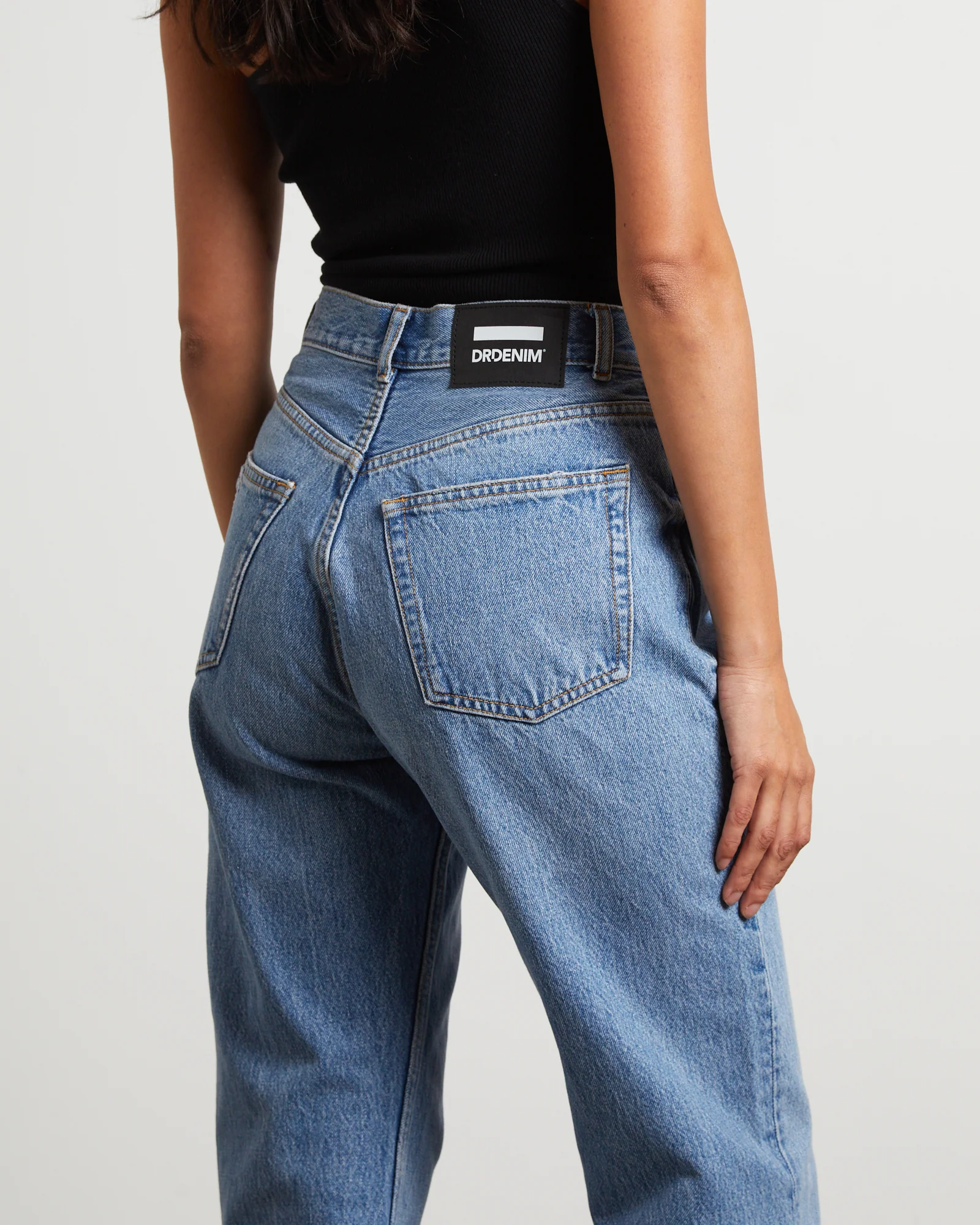 Beth Denim Jeans Jay Worn Hem - Image 5