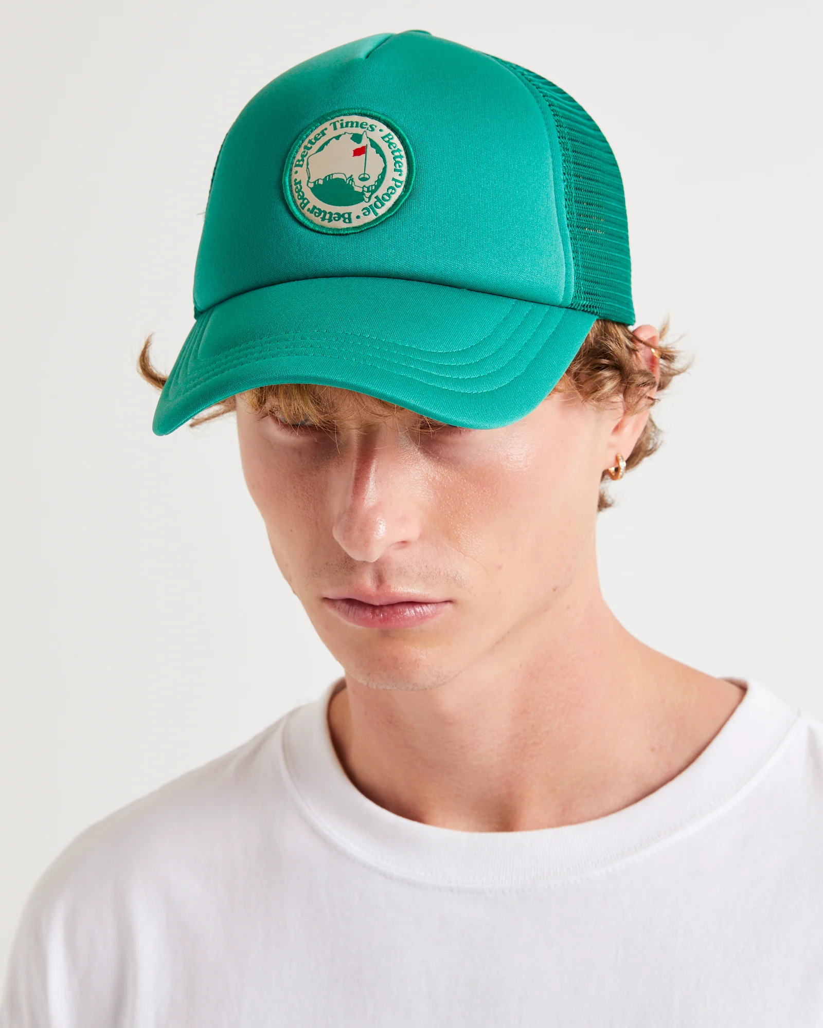 Better Gold Mid Trucker Cap - Image 3