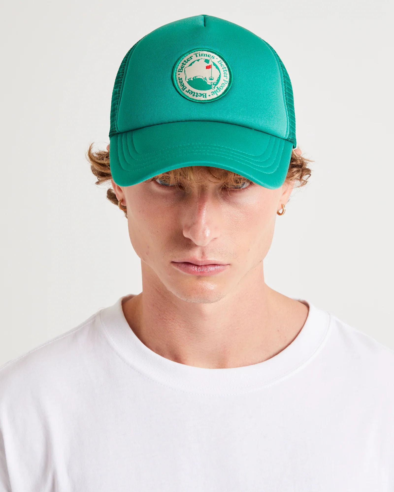 Better Gold Mid Trucker Cap - Image 4