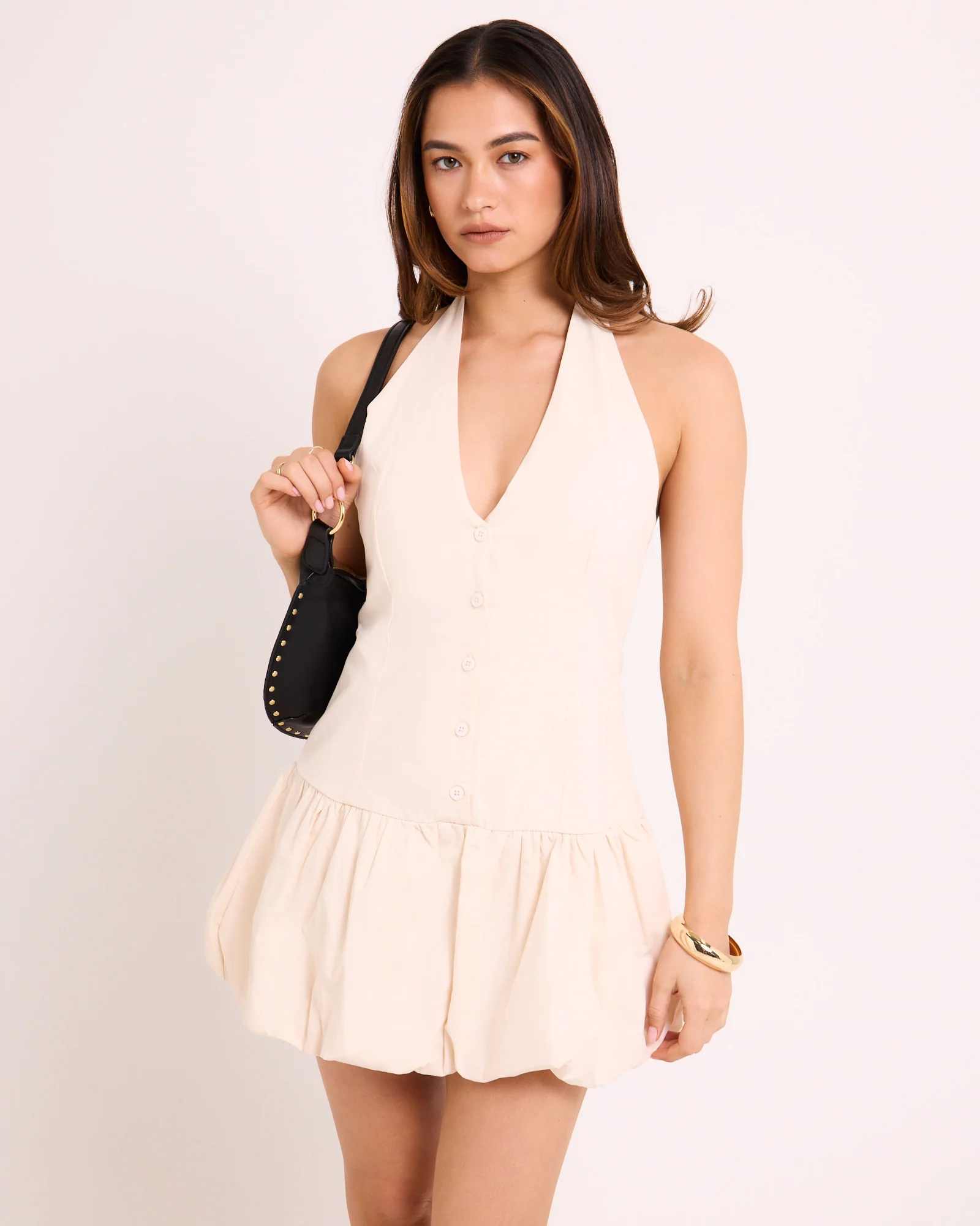 Betty Halter Mini Dress - Image 3
