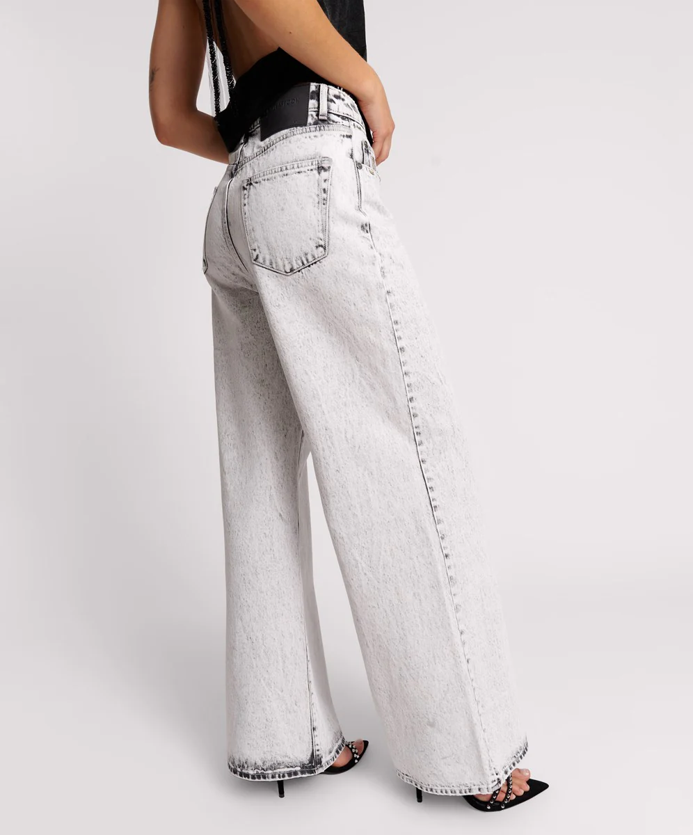 Bianco Heavyweight Denim Jeans Love Machine - Image 4