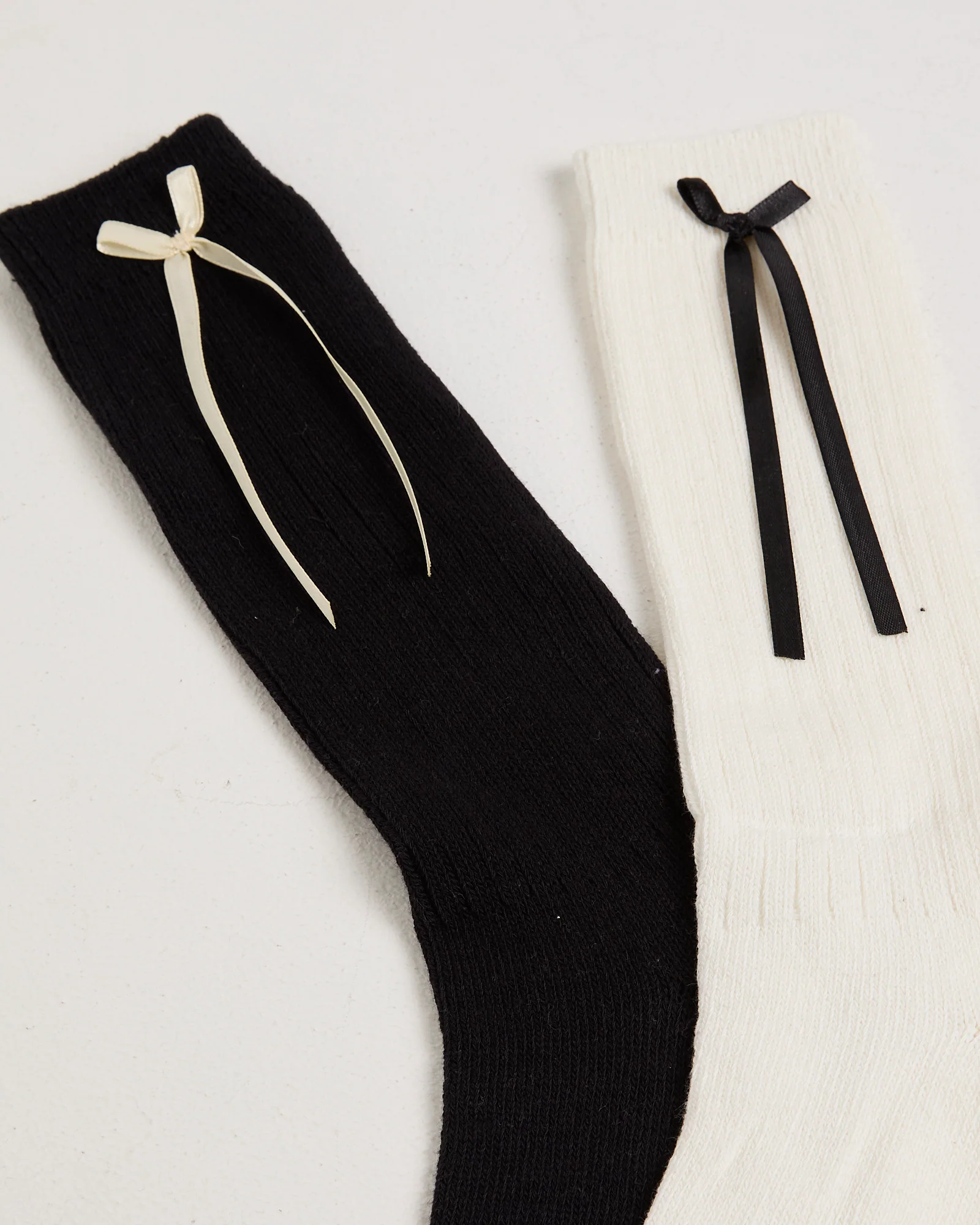 Bianka Bow Socks 2 Pack - Image 2