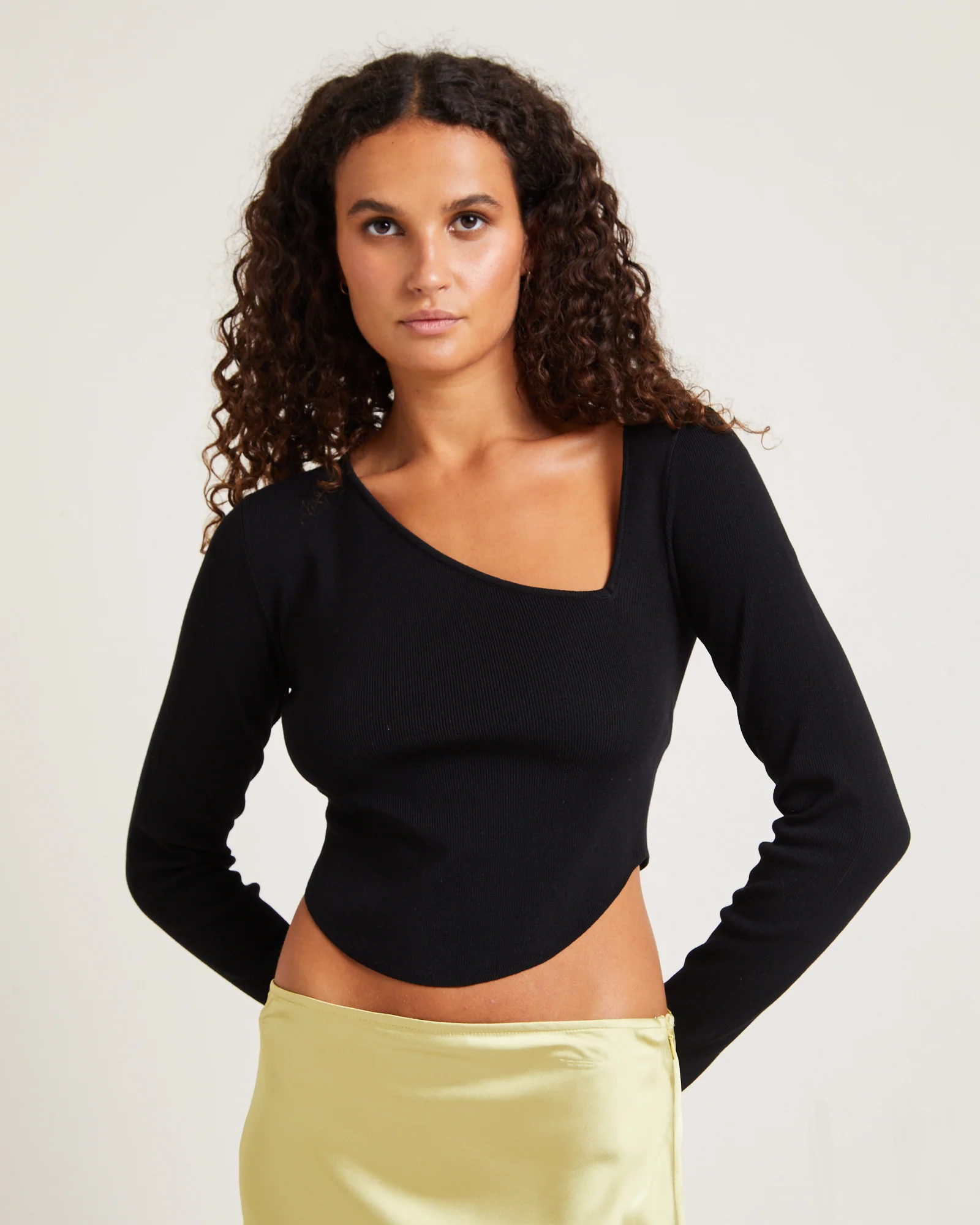 Bianka Cut Out Compact Knit Top - Image 5
