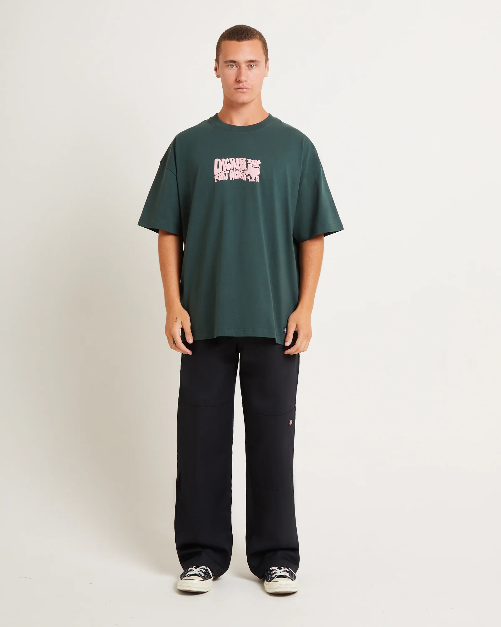 Bigger In Texas 330 T-Shirt Hunter Green - Image 3