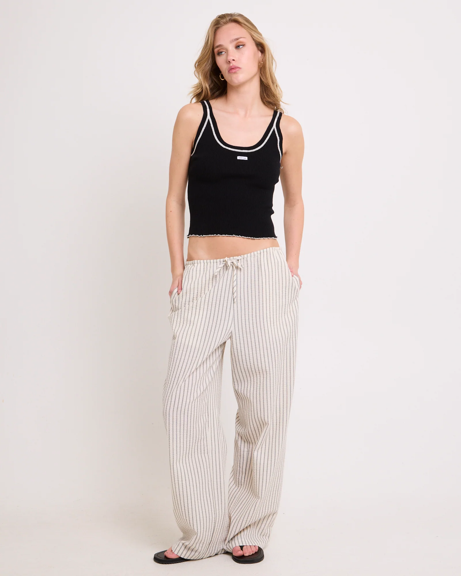 Bindi Contrast Tank Top - Image 2