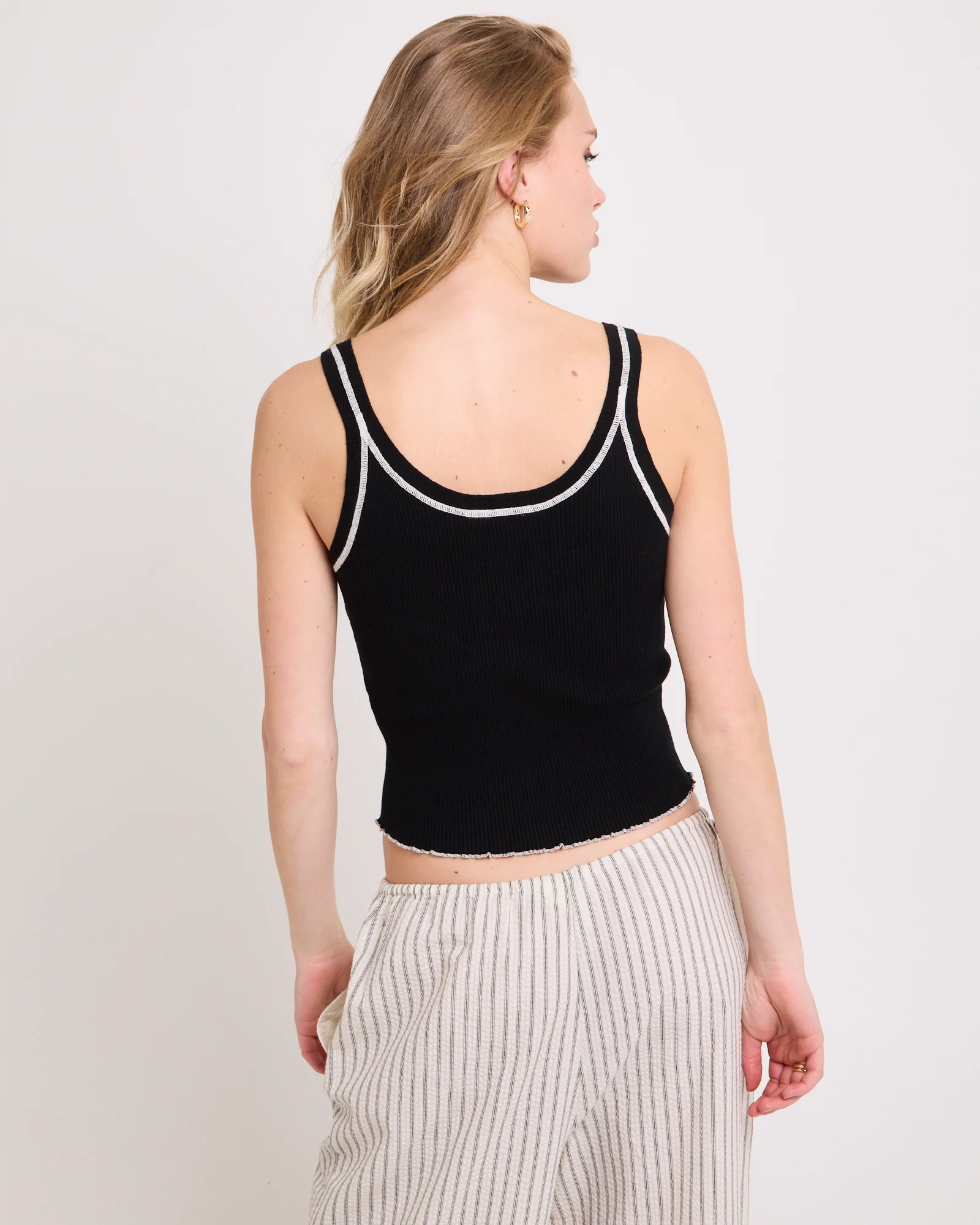 Bindi Contrast Tank Top - Image 4