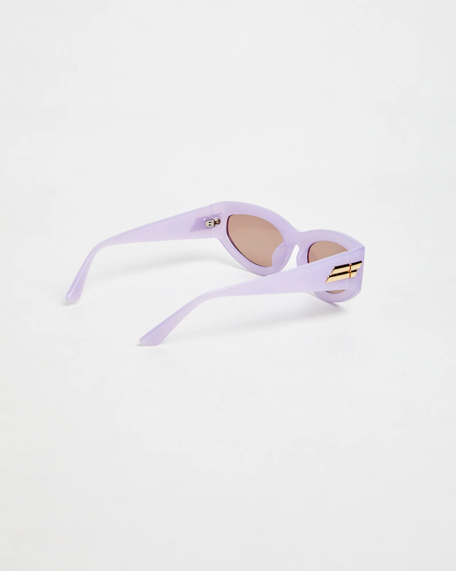 Blake Rectangle Sunglasses in Purple - Image 5