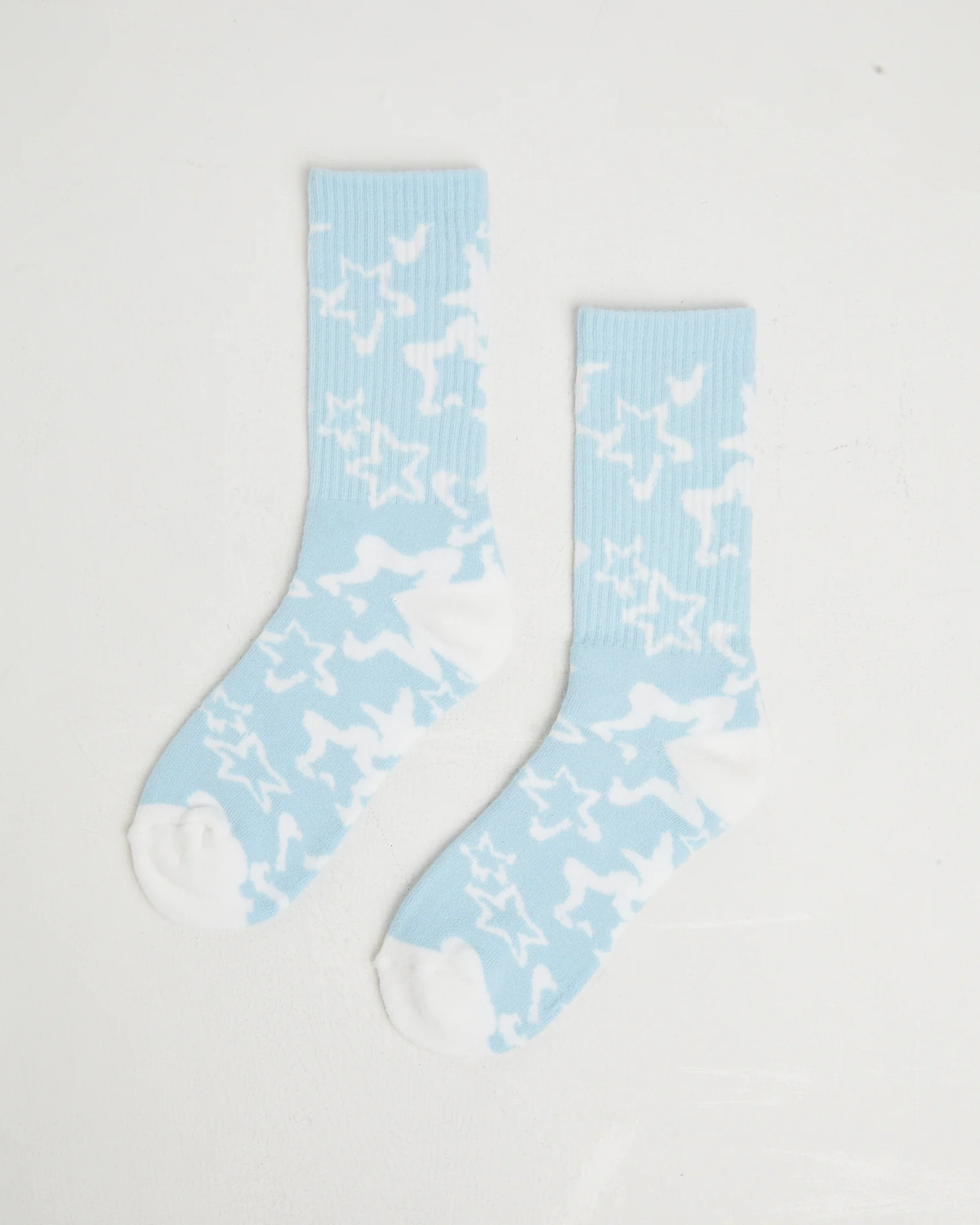 Bleached Star Socks 2 Pack in Multi - Image 2