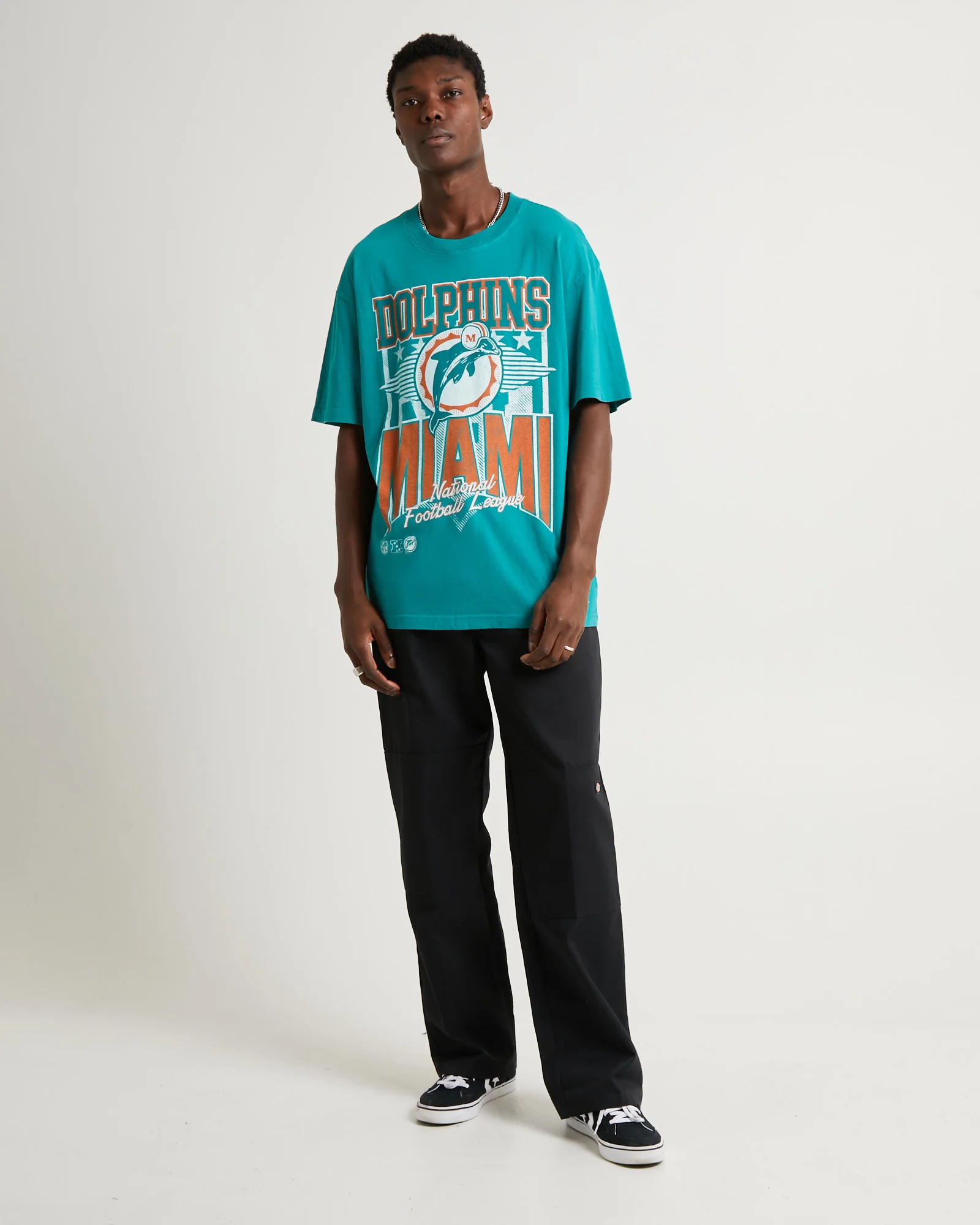 Blitz Short Sleeve T-Shirt Dolphins Blue - Image 3