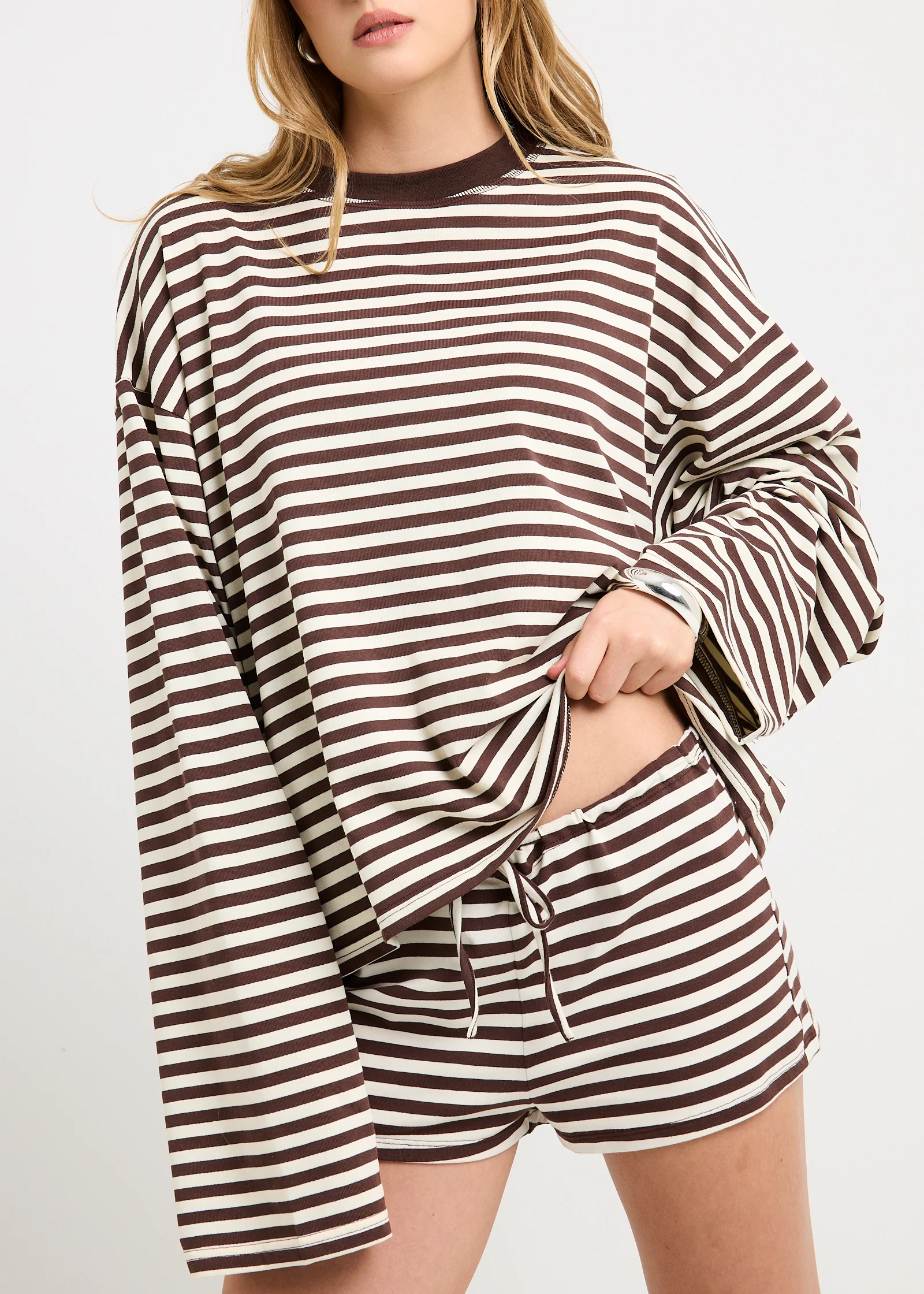 Bloom Long Sleeve Stripe Top - Image 5