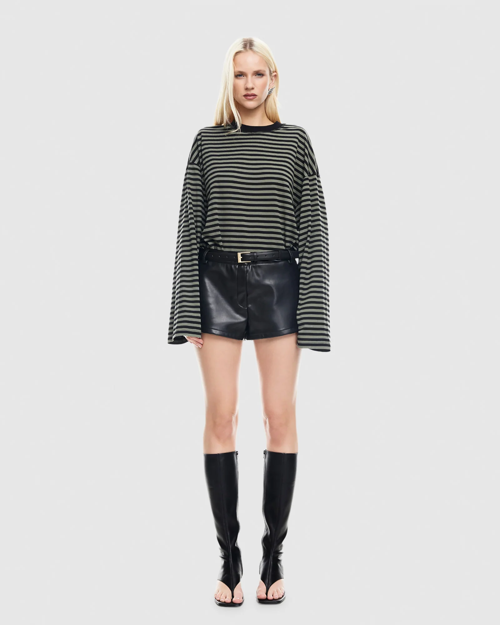 Bloom Long Sleeve Stripe Top - Image 3