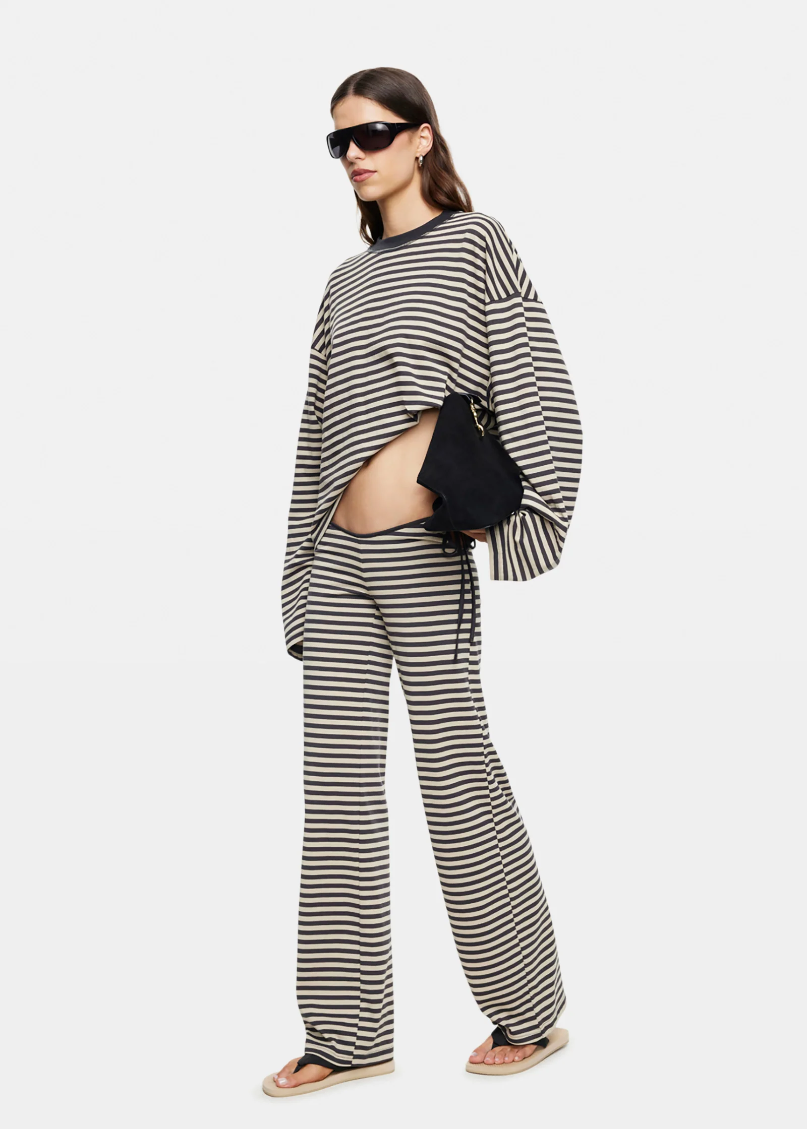 Bloom Long Sleeve Stripe Top - Image 3