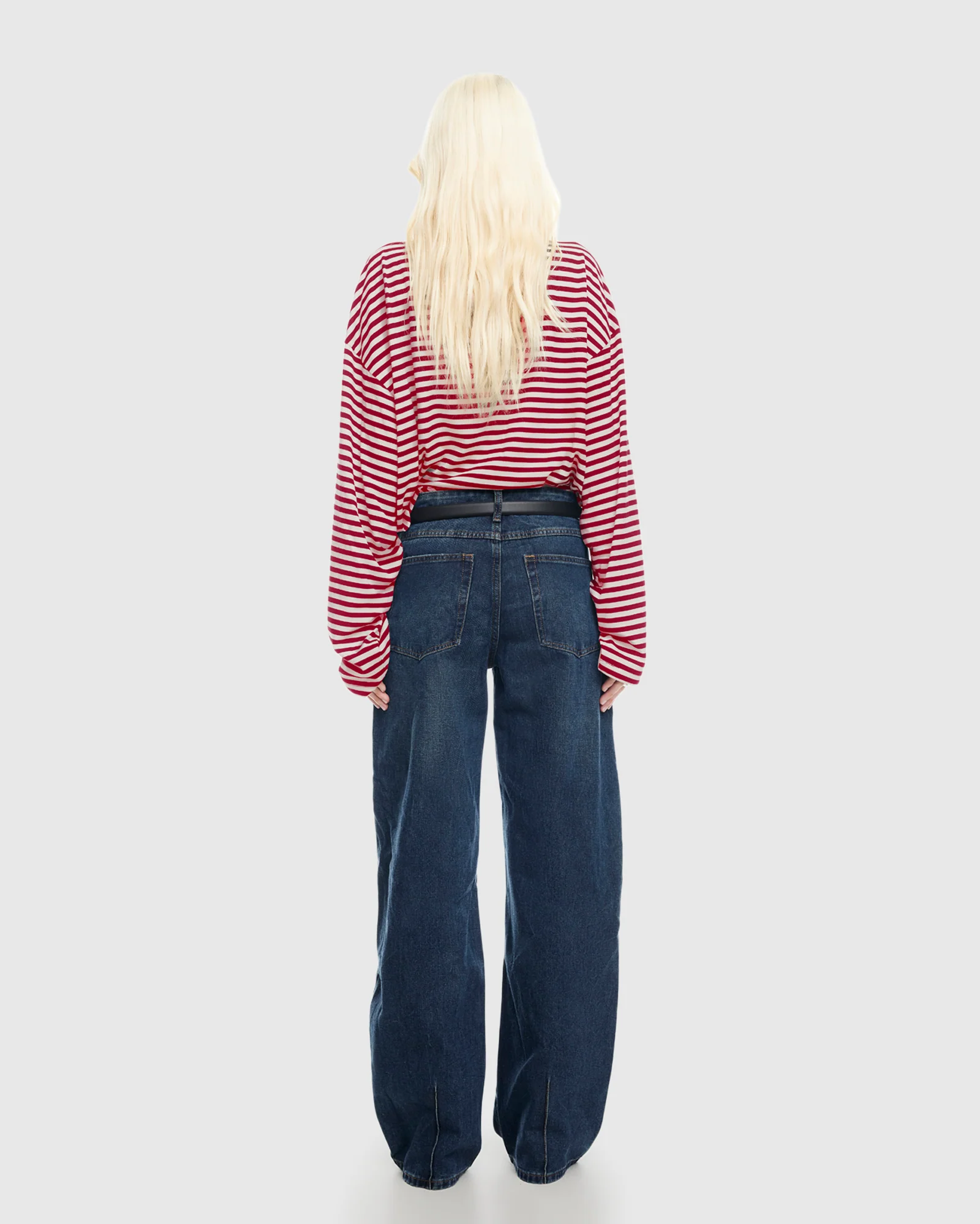 Bloom Long Sleeve Stripe Top - Image 2