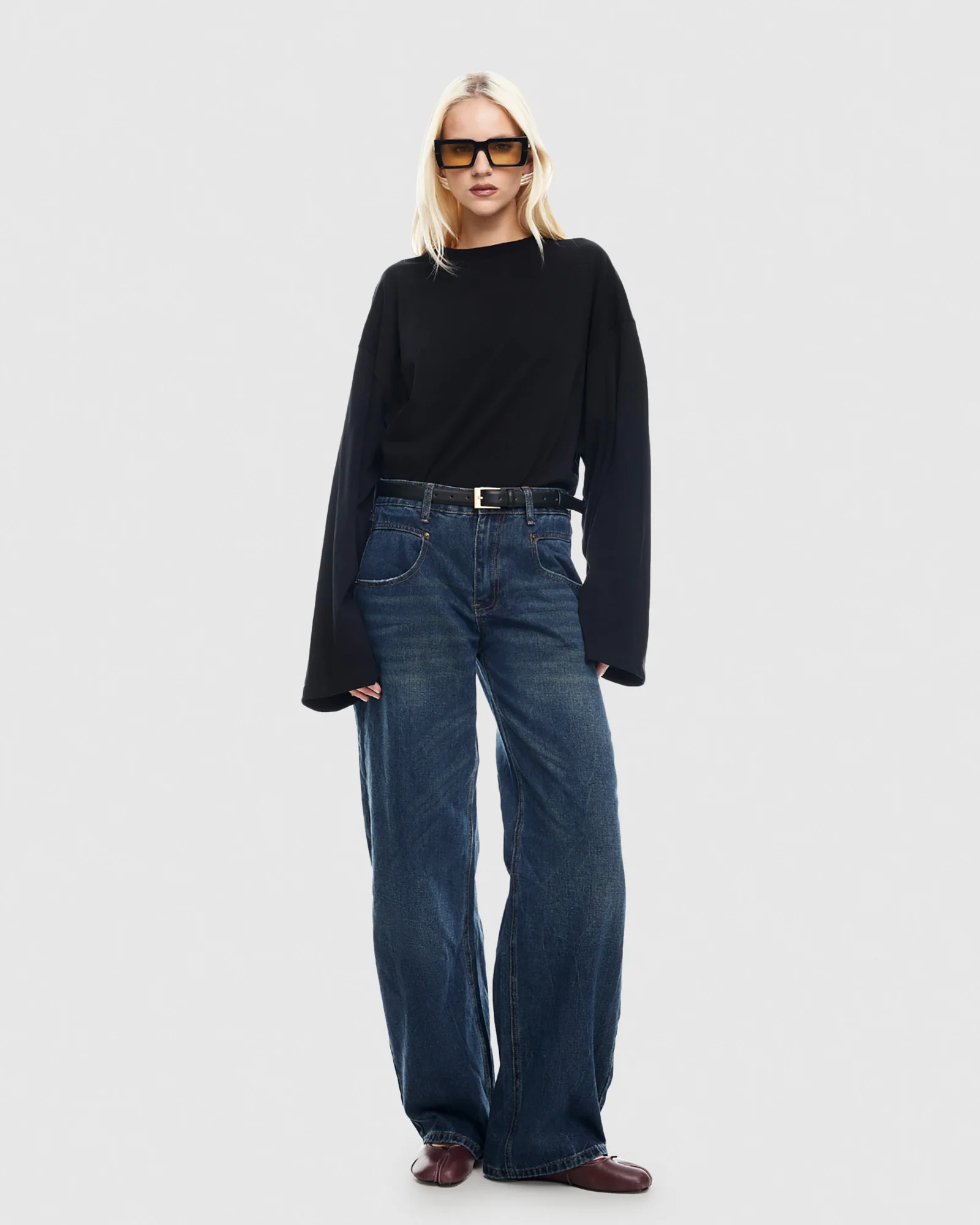 Bloom Solid Long Sleeve Top - Image 4