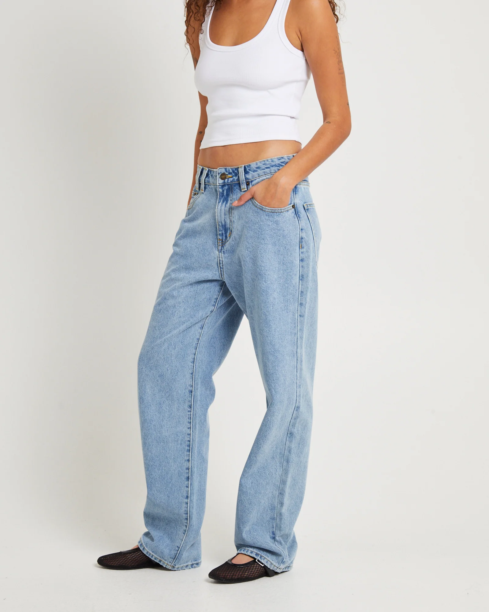 Bobby Baggy Dad Denim Jeans - Image 4