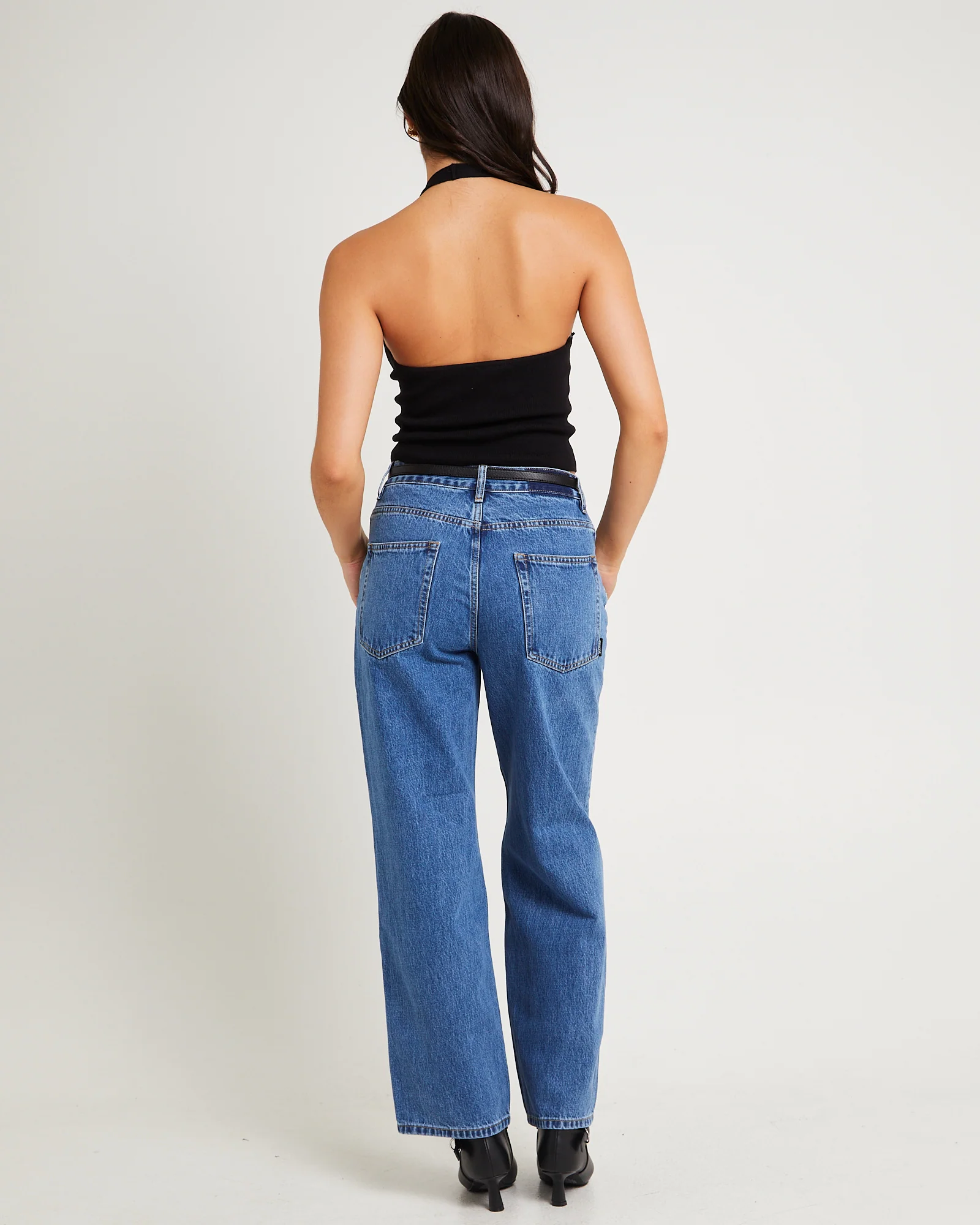 Bobby Baggy Dad Denim Jeans Petite - Image 4