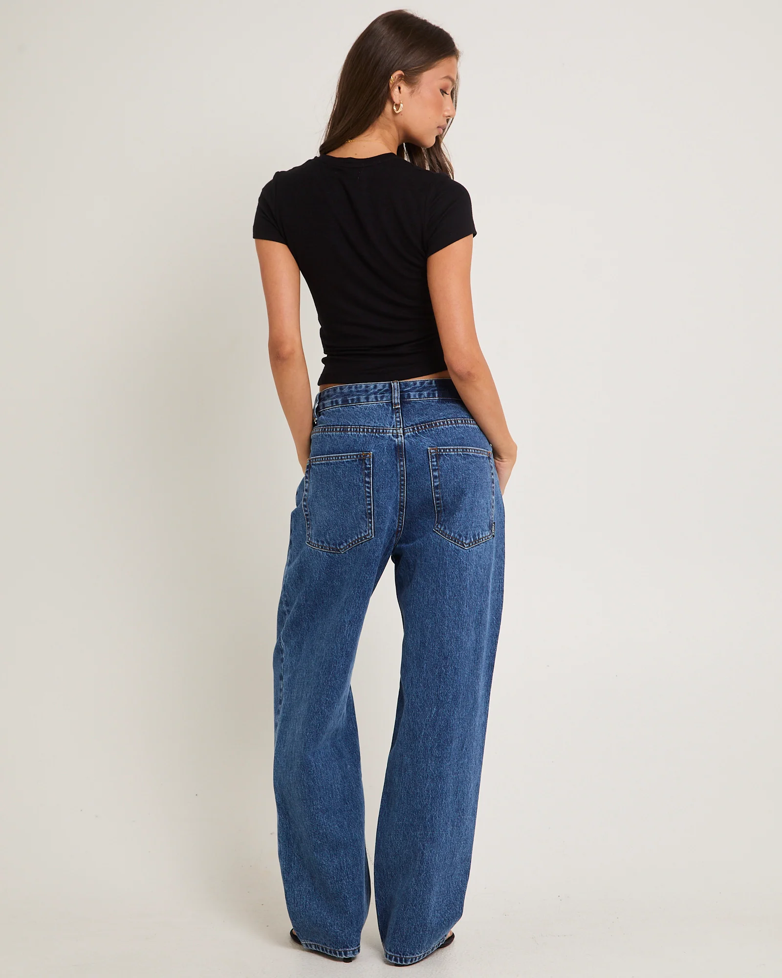 Bobby Baggy Dad Denim Jeans Petite - Image 2