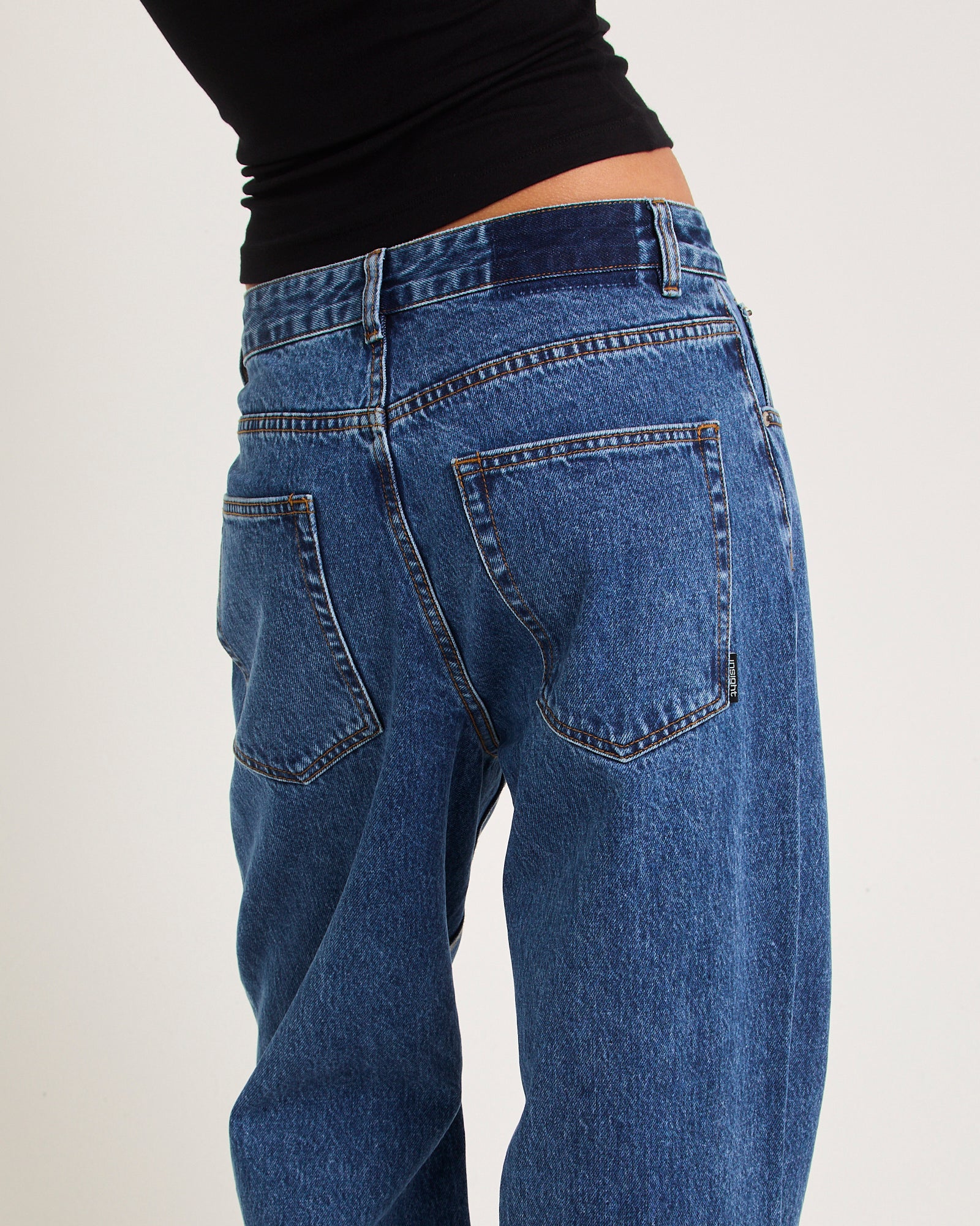 Bobby Baggy Dad Denim Jeans Petite - Image 5
