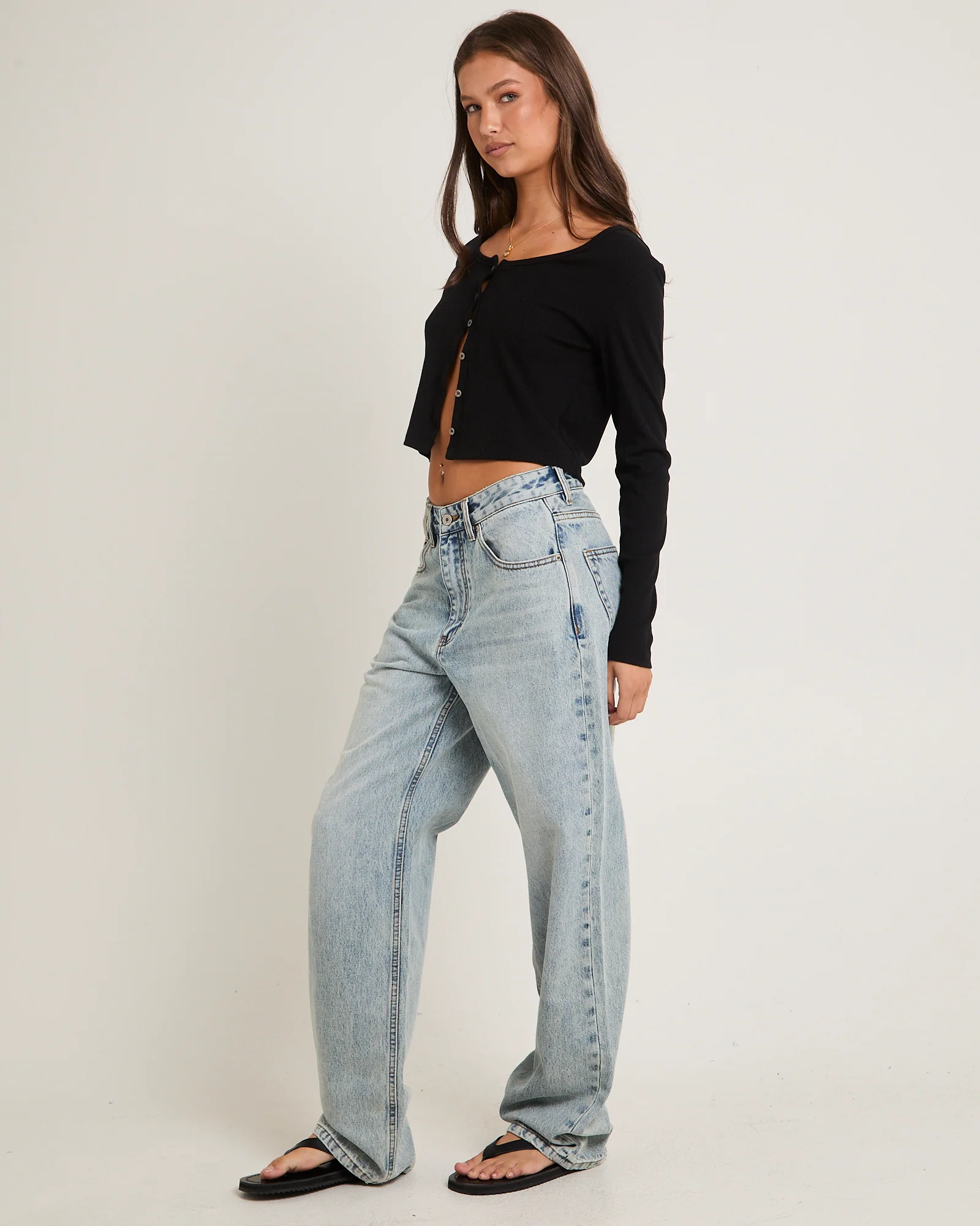 Bobby Baggy Dad Denim Jeans - Image 4