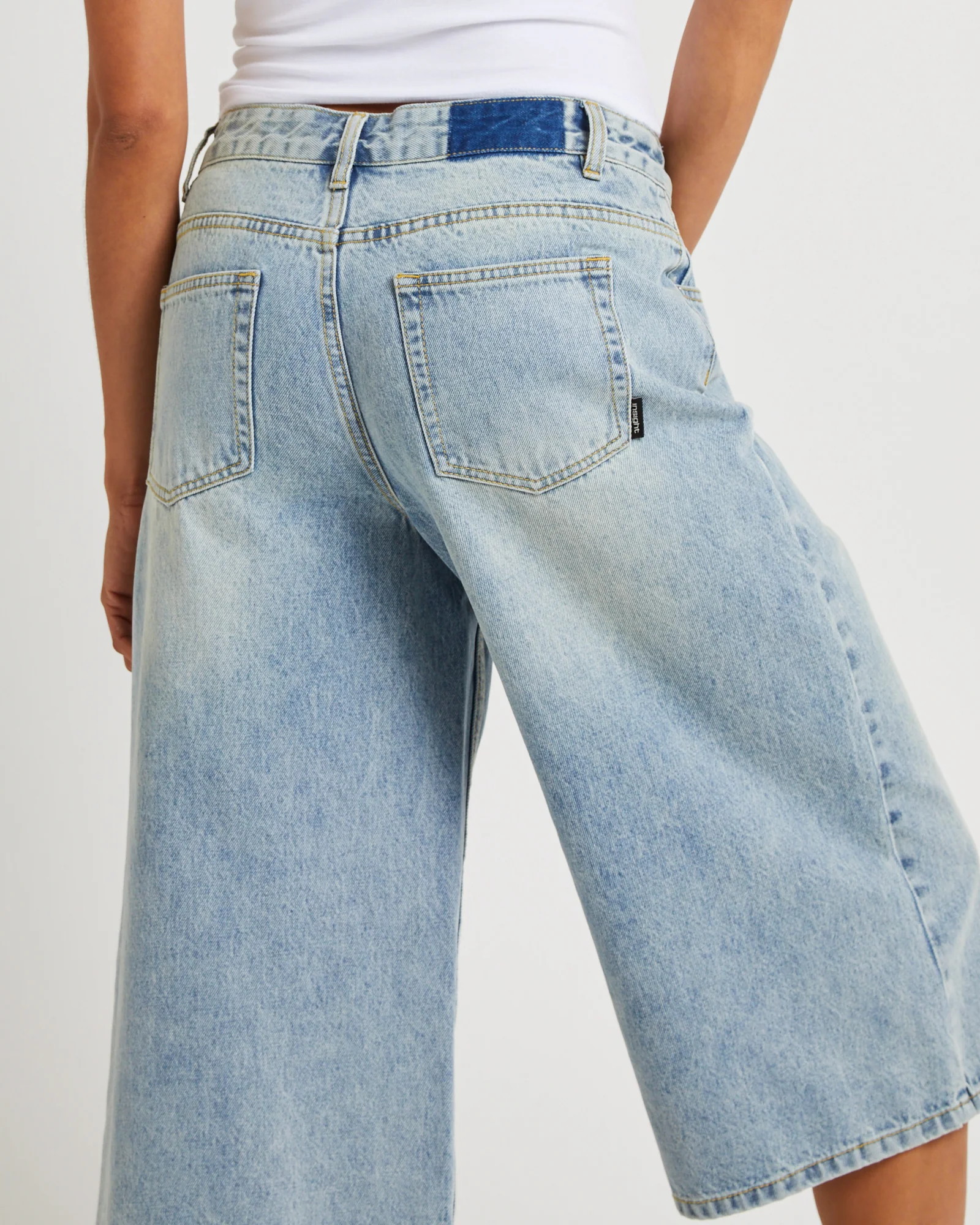 Bobby Crop Denim Jorts - Image 5