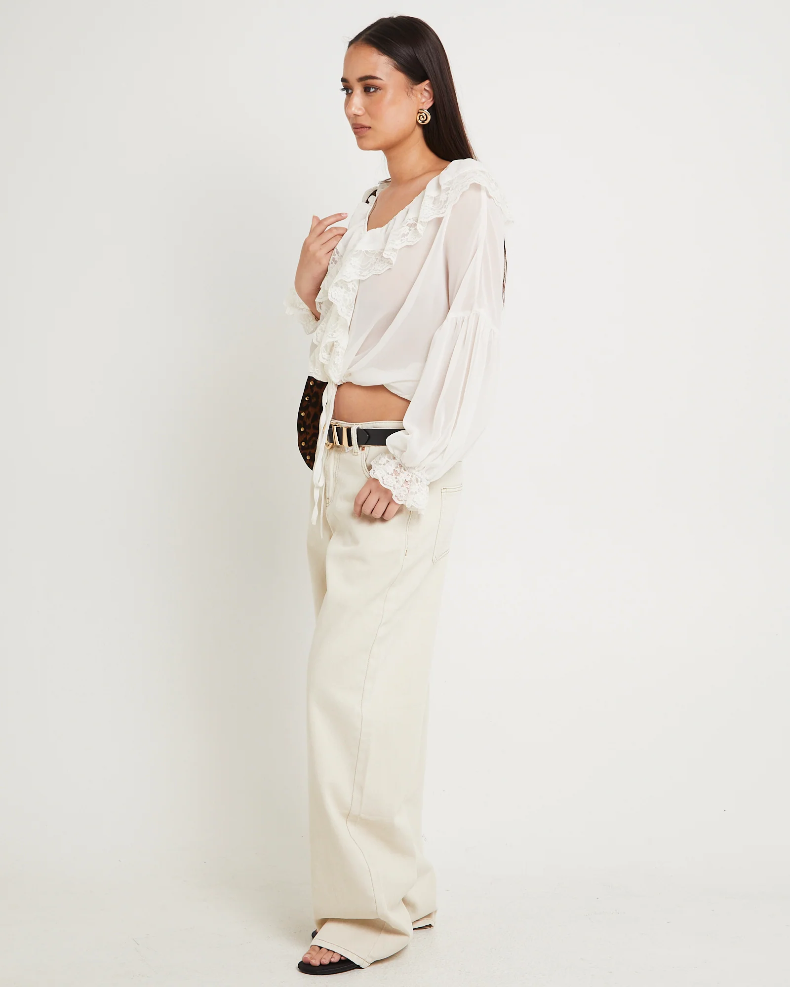 Boho Long Sleeve Blouse - Image 3