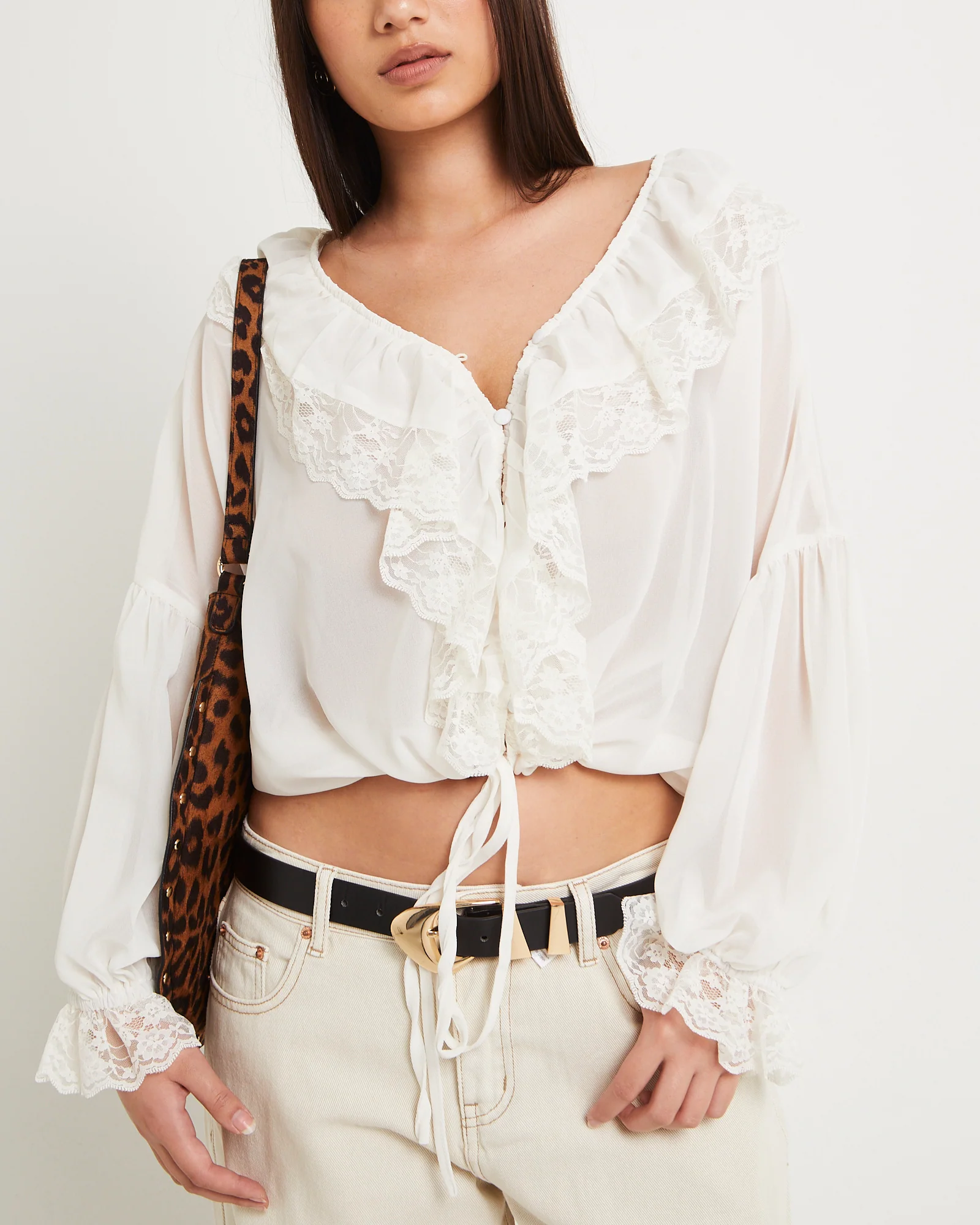 Boho Long Sleeve Blouse - Image 5
