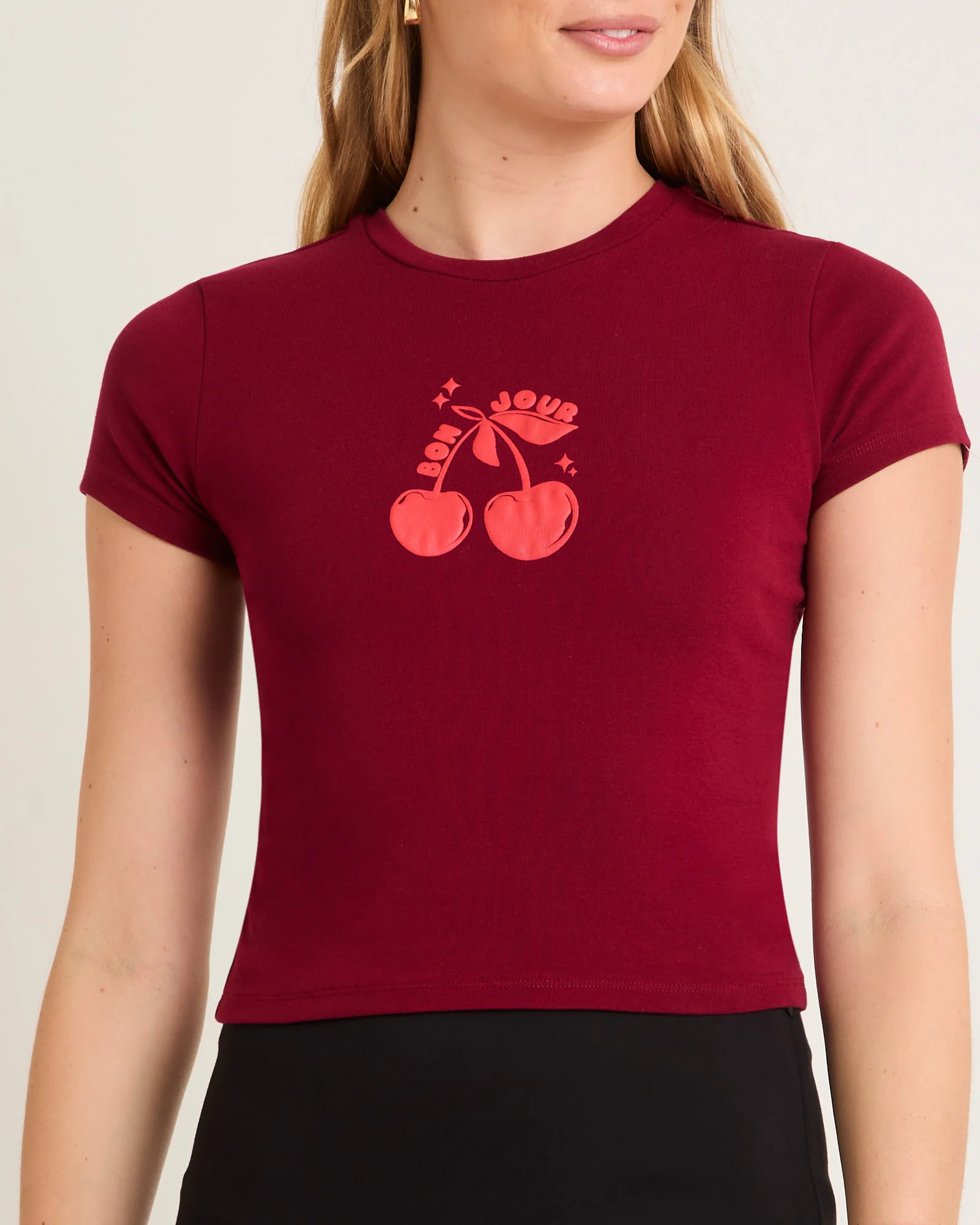 Bonjour Baby Tee - Image 5