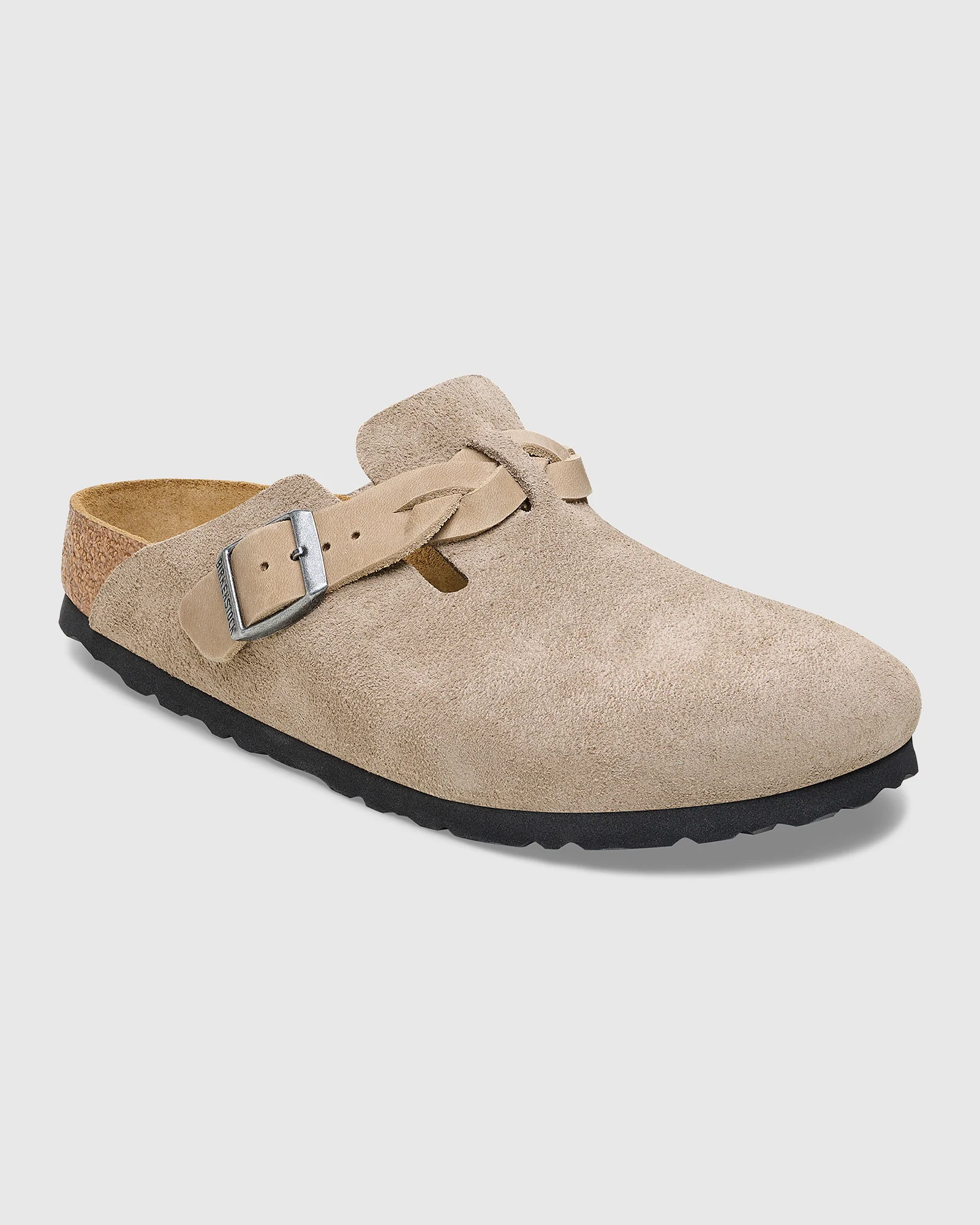Boston Braided Suede Leather Clog - Image 5