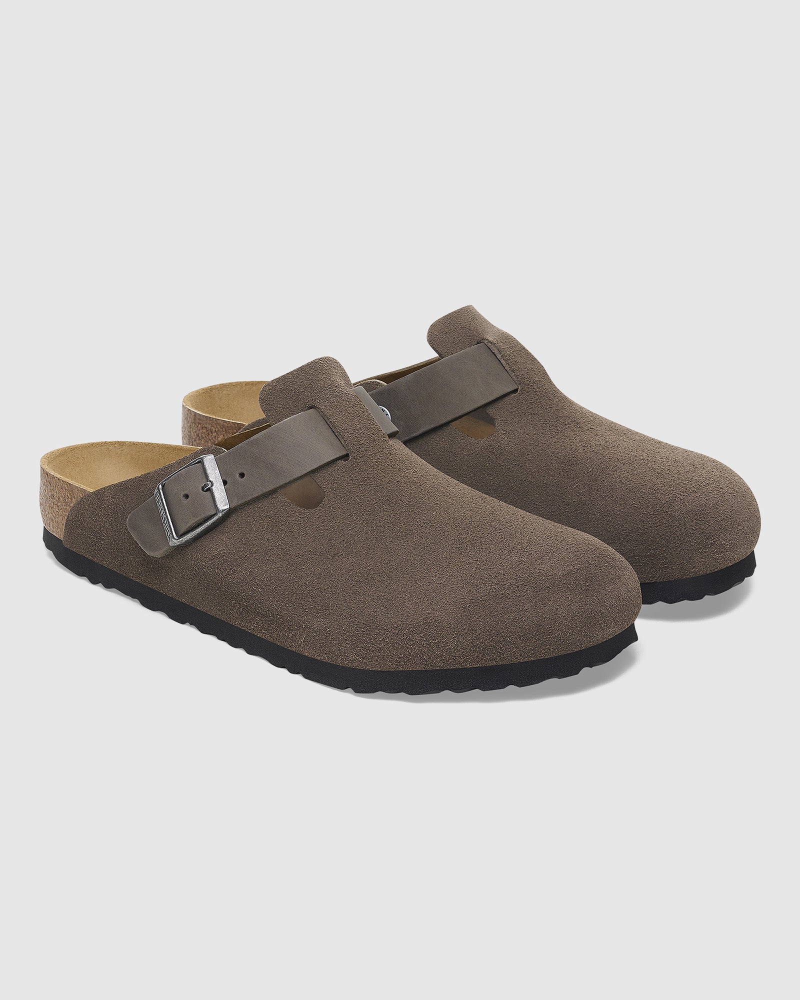 Boston Mixed Leather Clog - Image 2