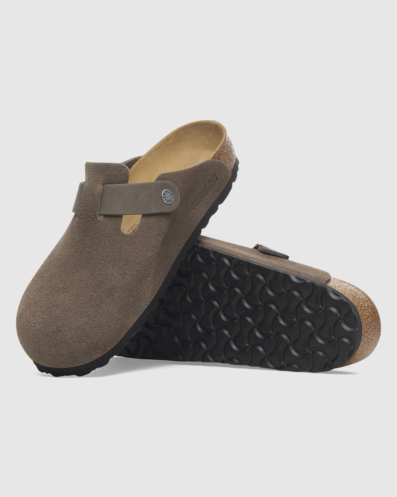 Boston Mixed Leather Clog - Image 5