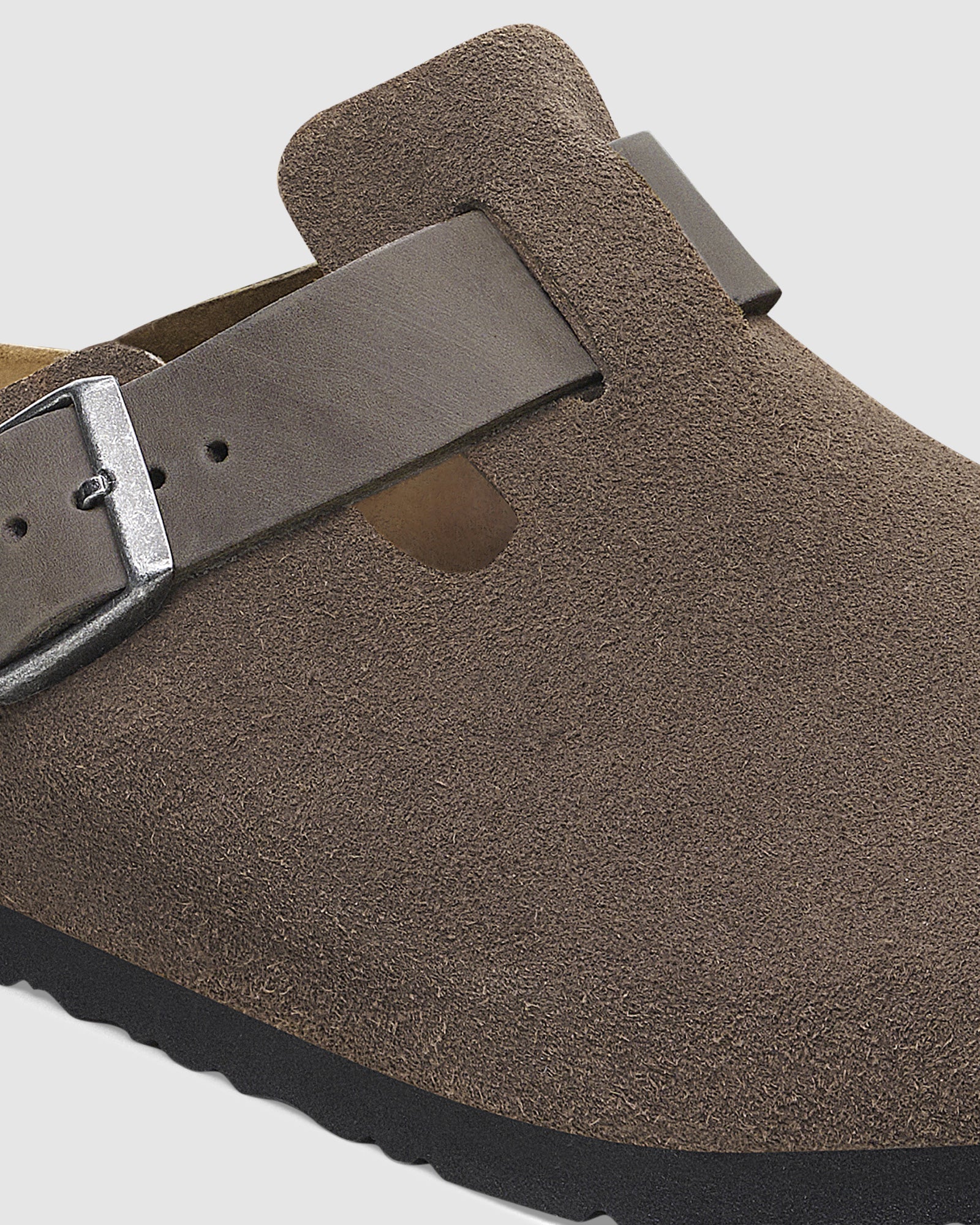 Boston Mixed Leather Clog - Image 6