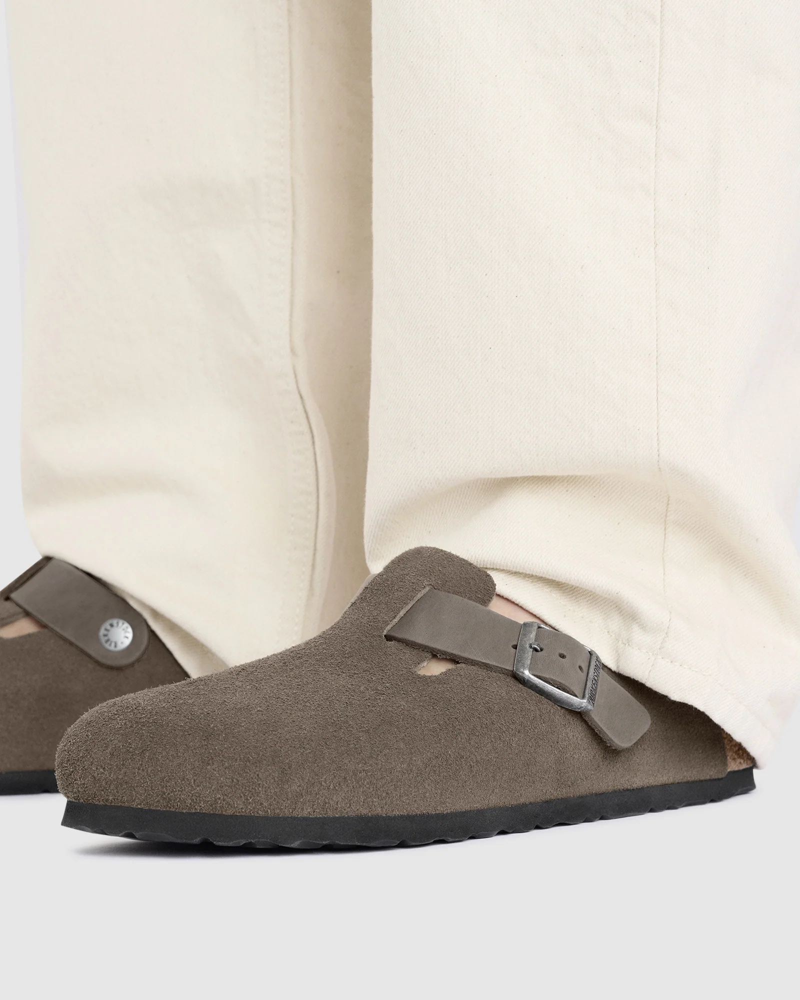 Boston Mixed Leather Clog - Image 8