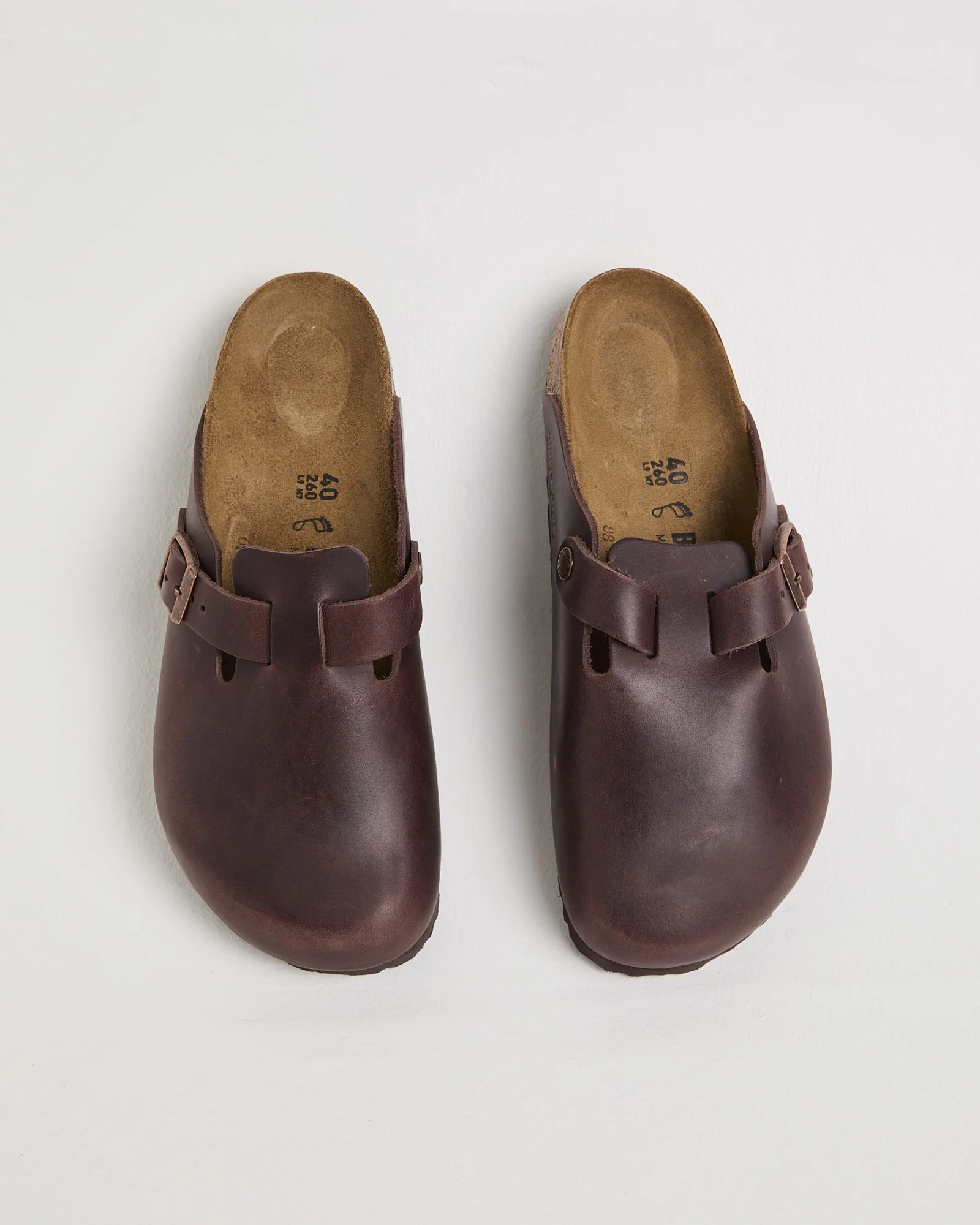 Boston Natural Leather Oiled Clog - Image 4