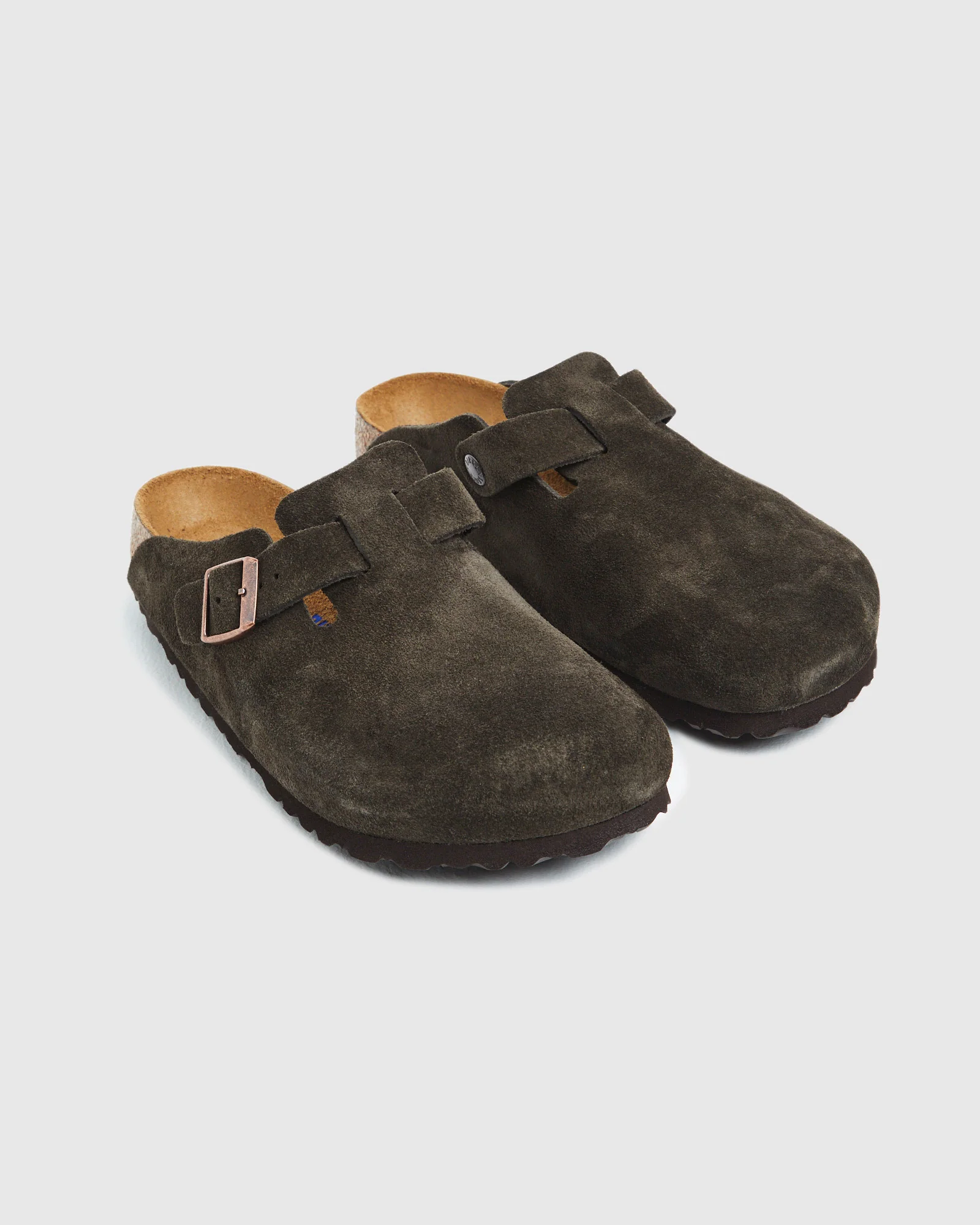 Boston Sandals Suede Leather Mocca Brown - Image 3