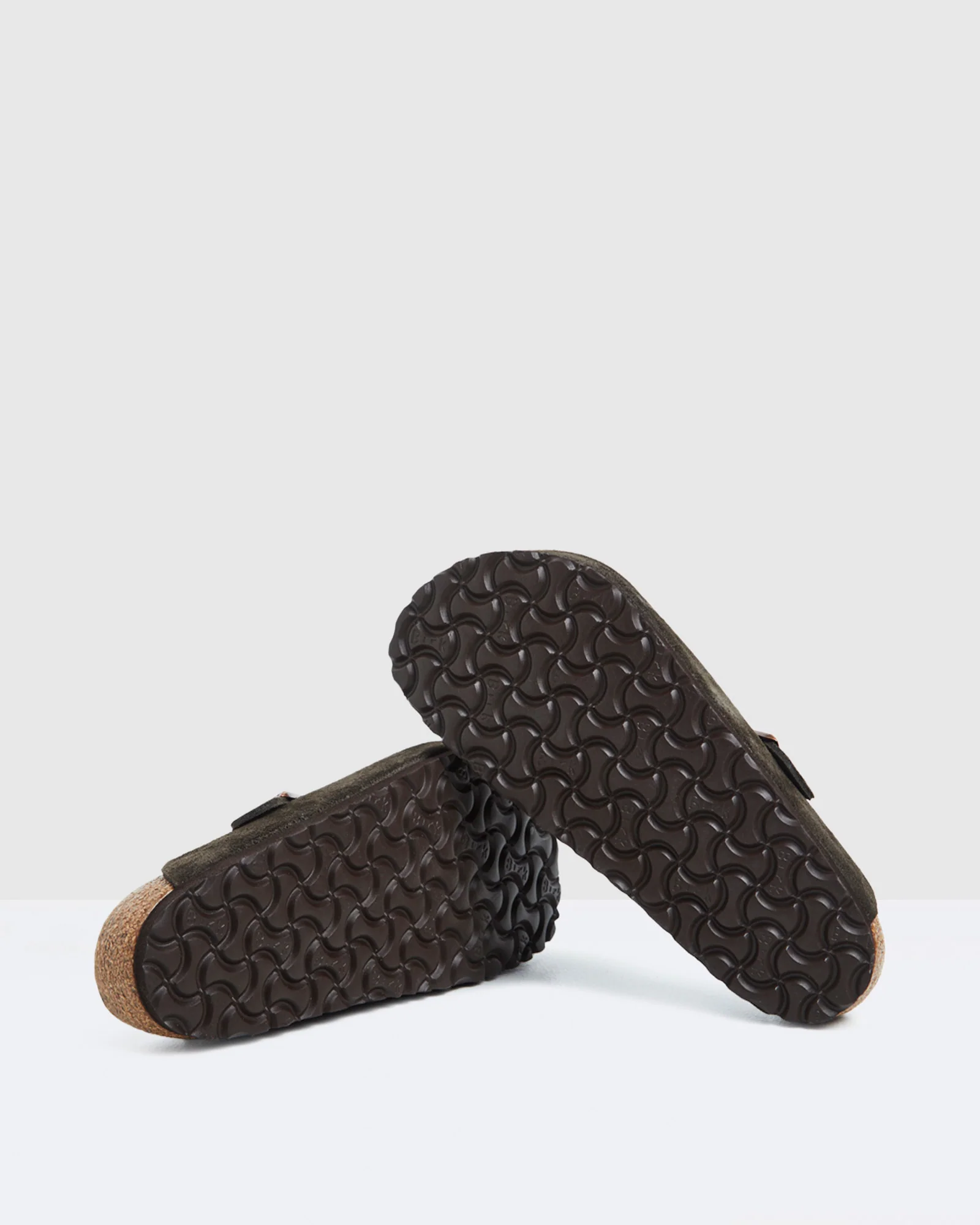 Boston Sandals Suede Leather Mocca Brown - Image 4
