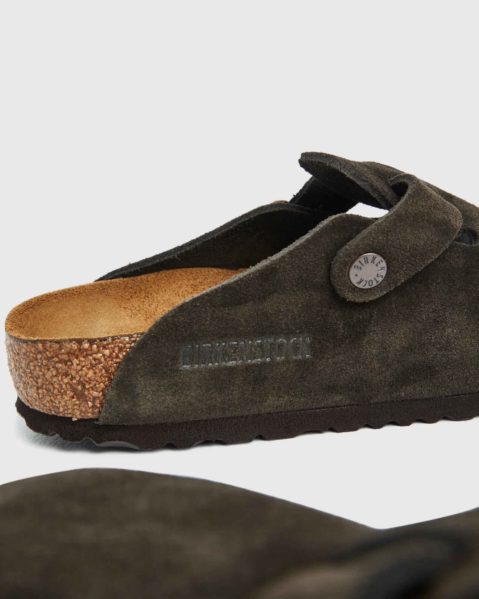 Boston Sandals Suede Leather Mocca Brown - Image 6