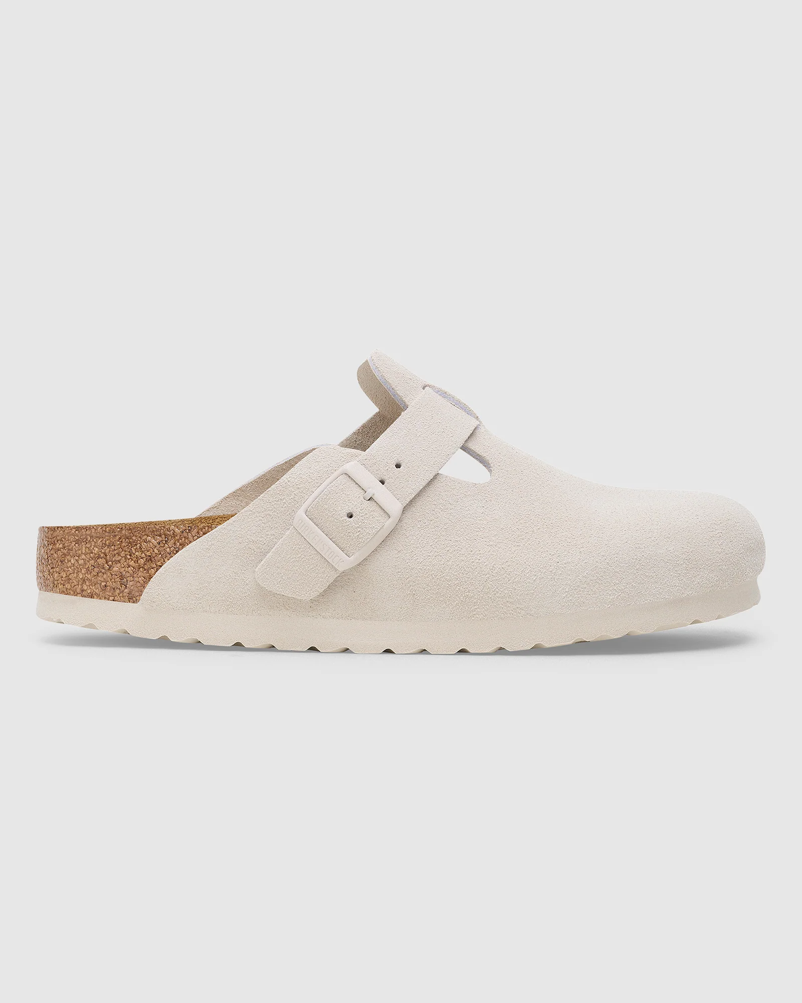 Boston Soft Footbed Suede Leather Clog - Image 2