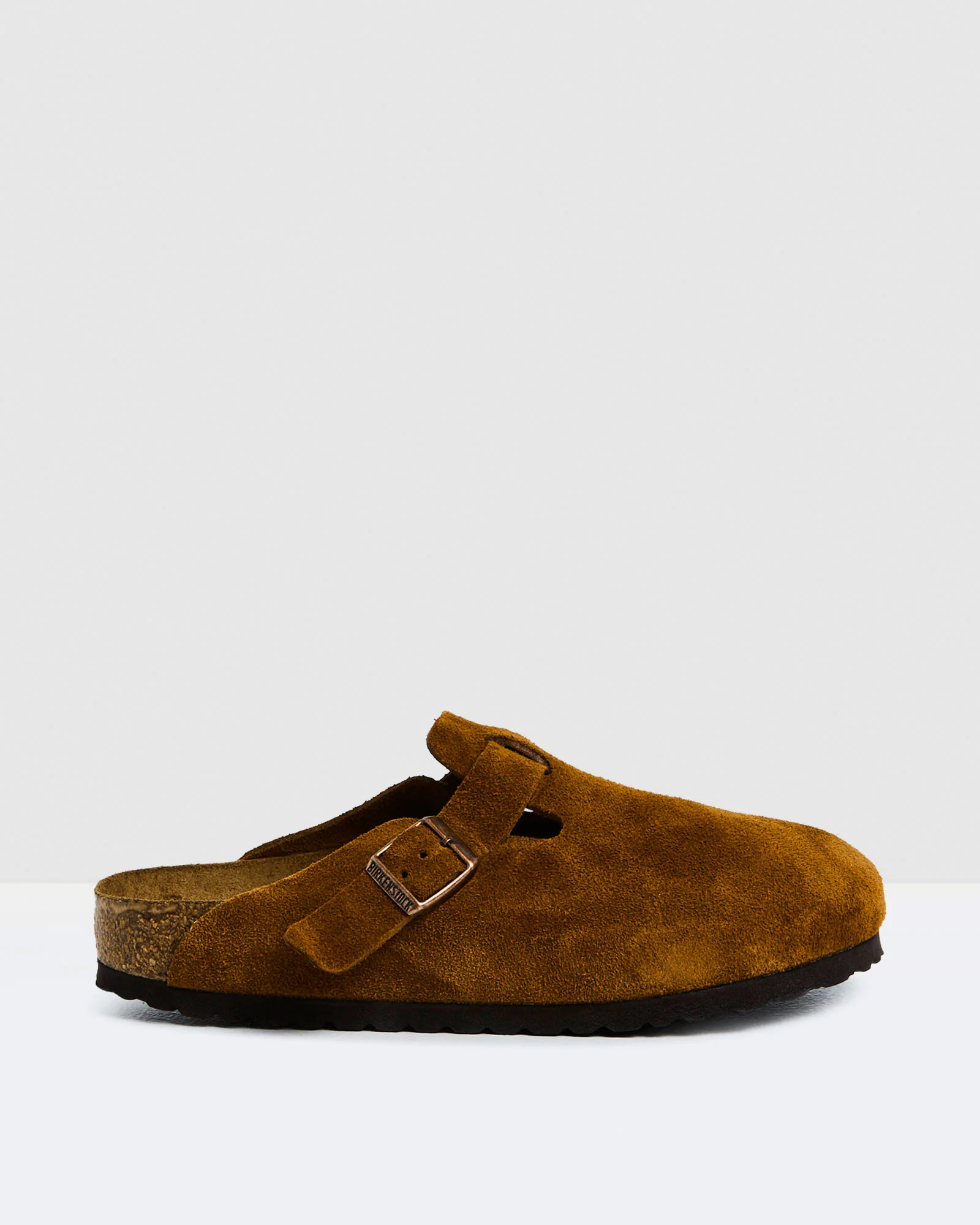 Boston Soft Footbed Suede Leather Sandals - Image 2