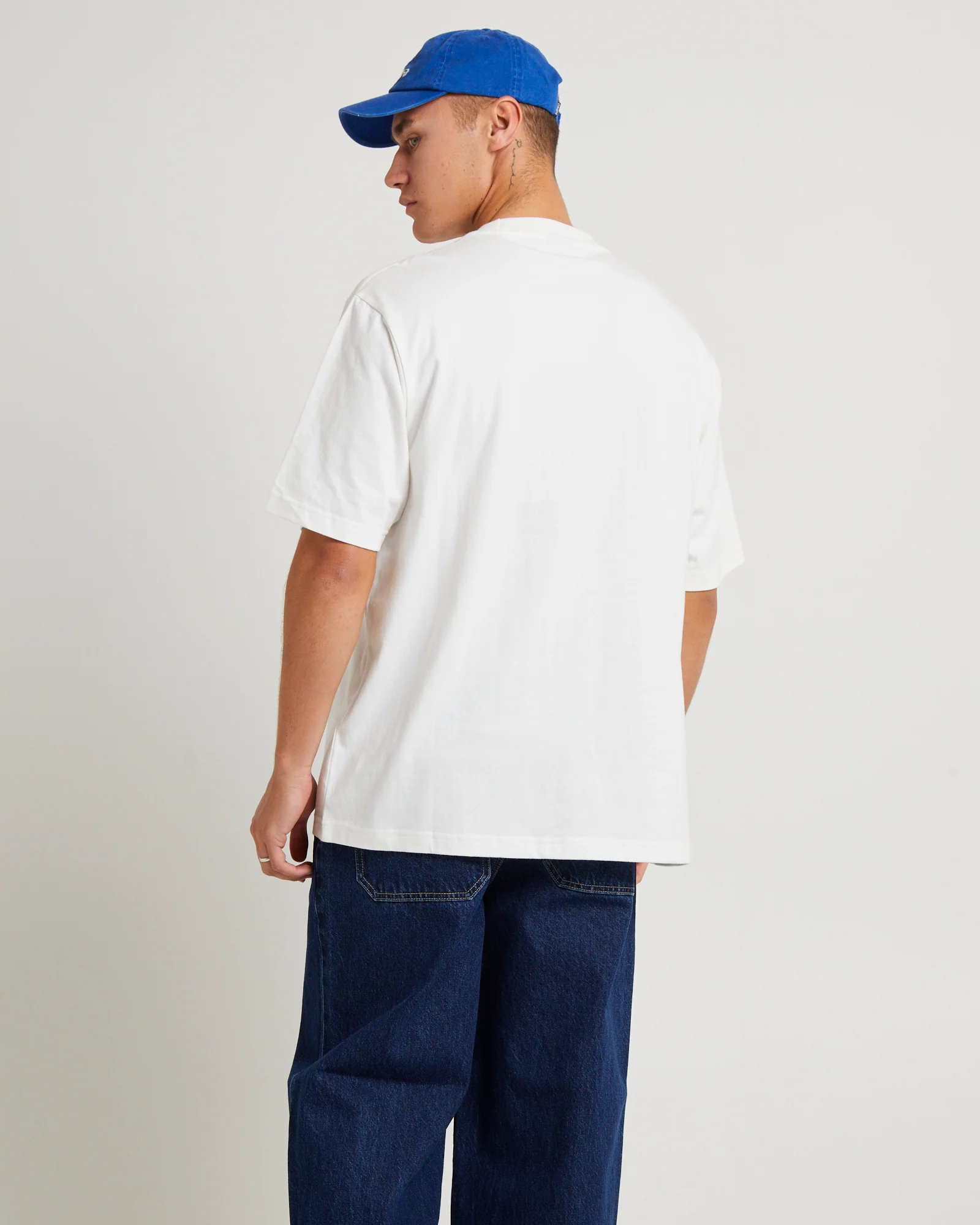 Box Logo Baggy T-Shirt Vintage White - Image 2