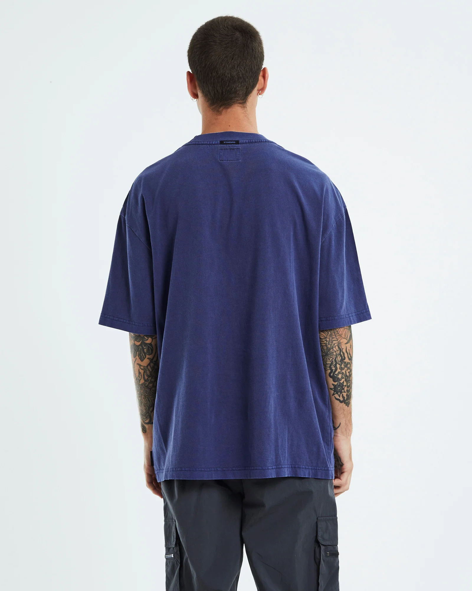 Box Short Sleeve T-Shirt Midnight Blue - Image 2