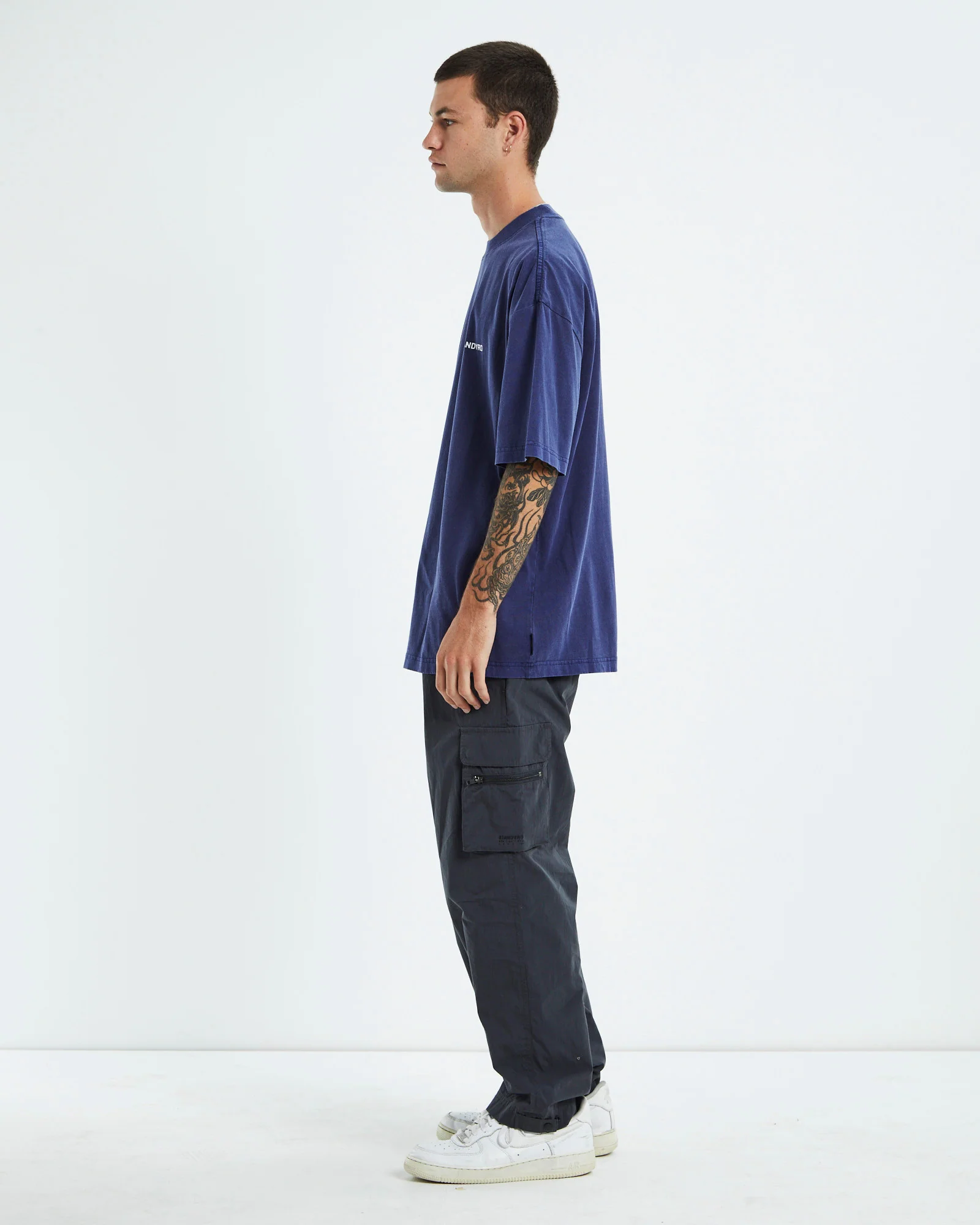 Box Short Sleeve T-Shirt Midnight Blue - Image 4