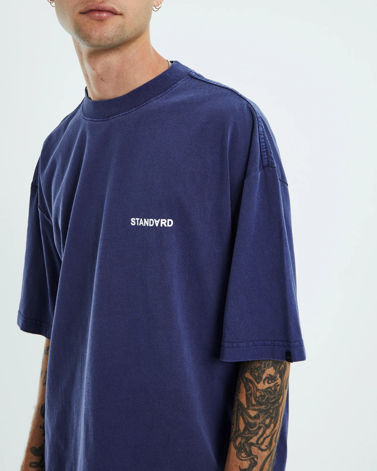 Box Short Sleeve T-Shirt Midnight Blue - Image 6