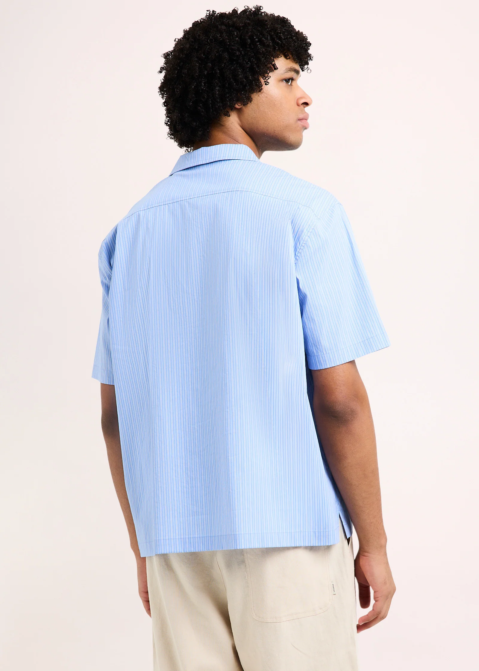 Box Striped Short Sleeve Shirt - Image 2
