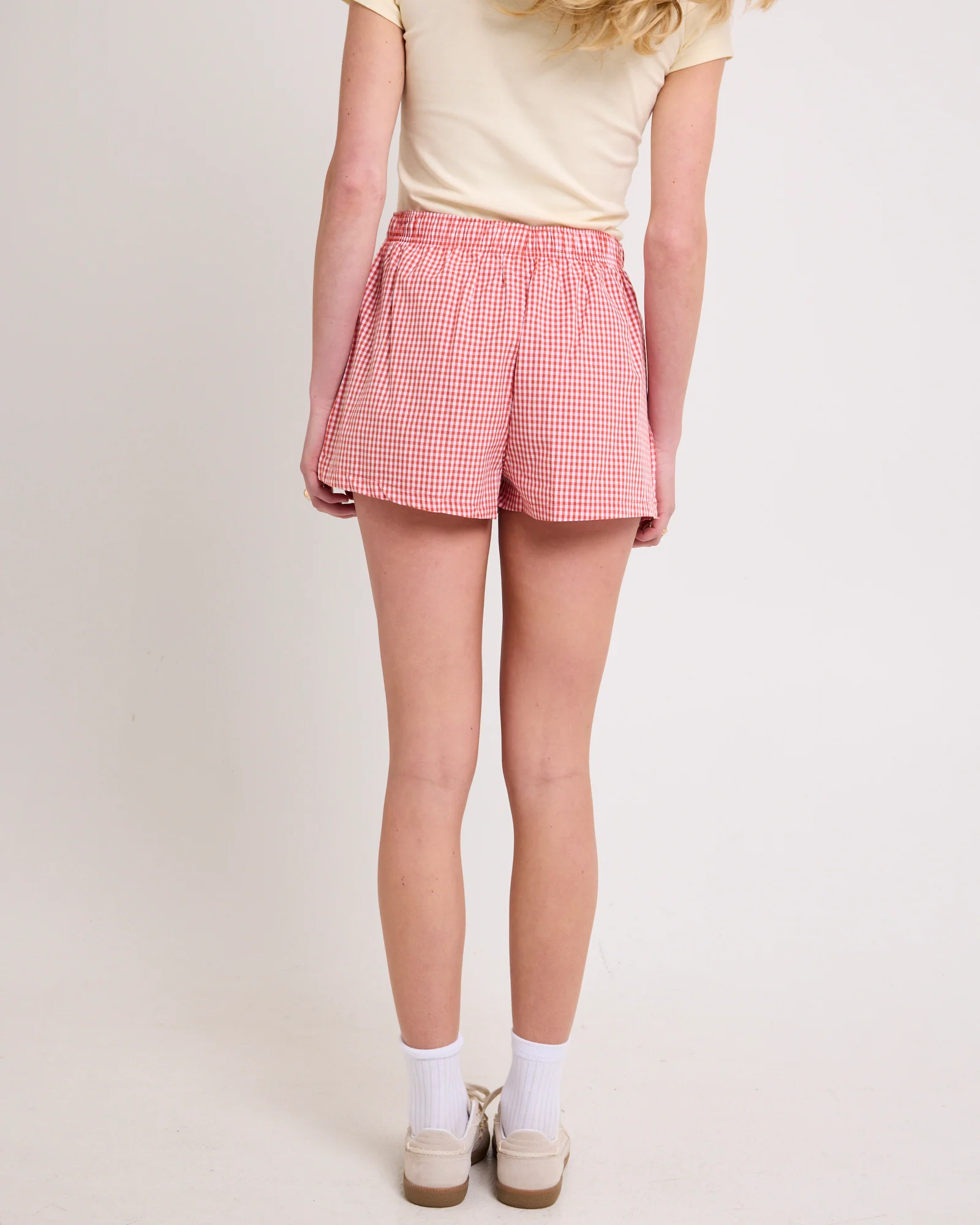 BDG Gingham Boxer Shorts - Image 4